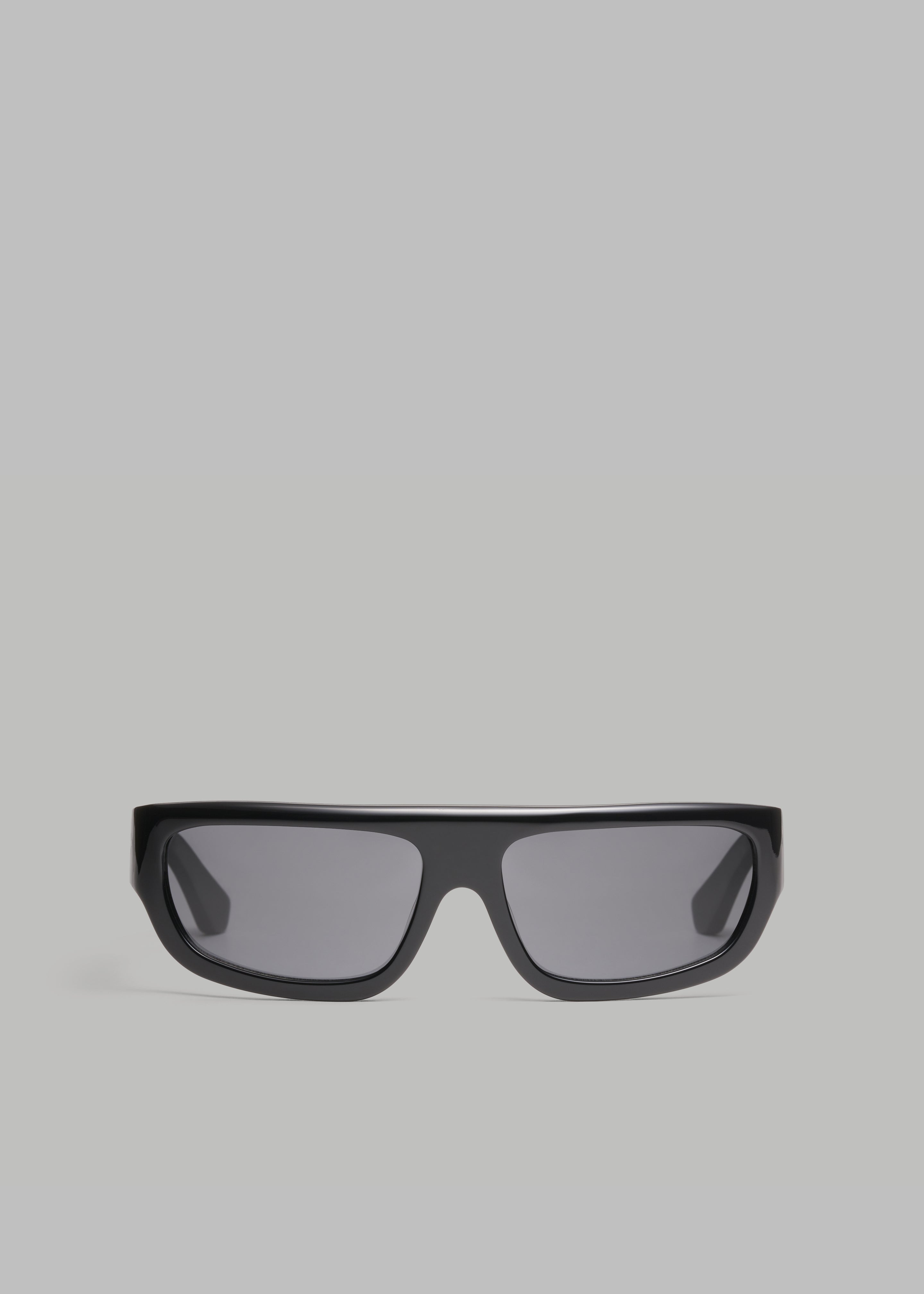 Port Tanger Bodi Sunglasses  - Black Acetate/Black Lens - 1