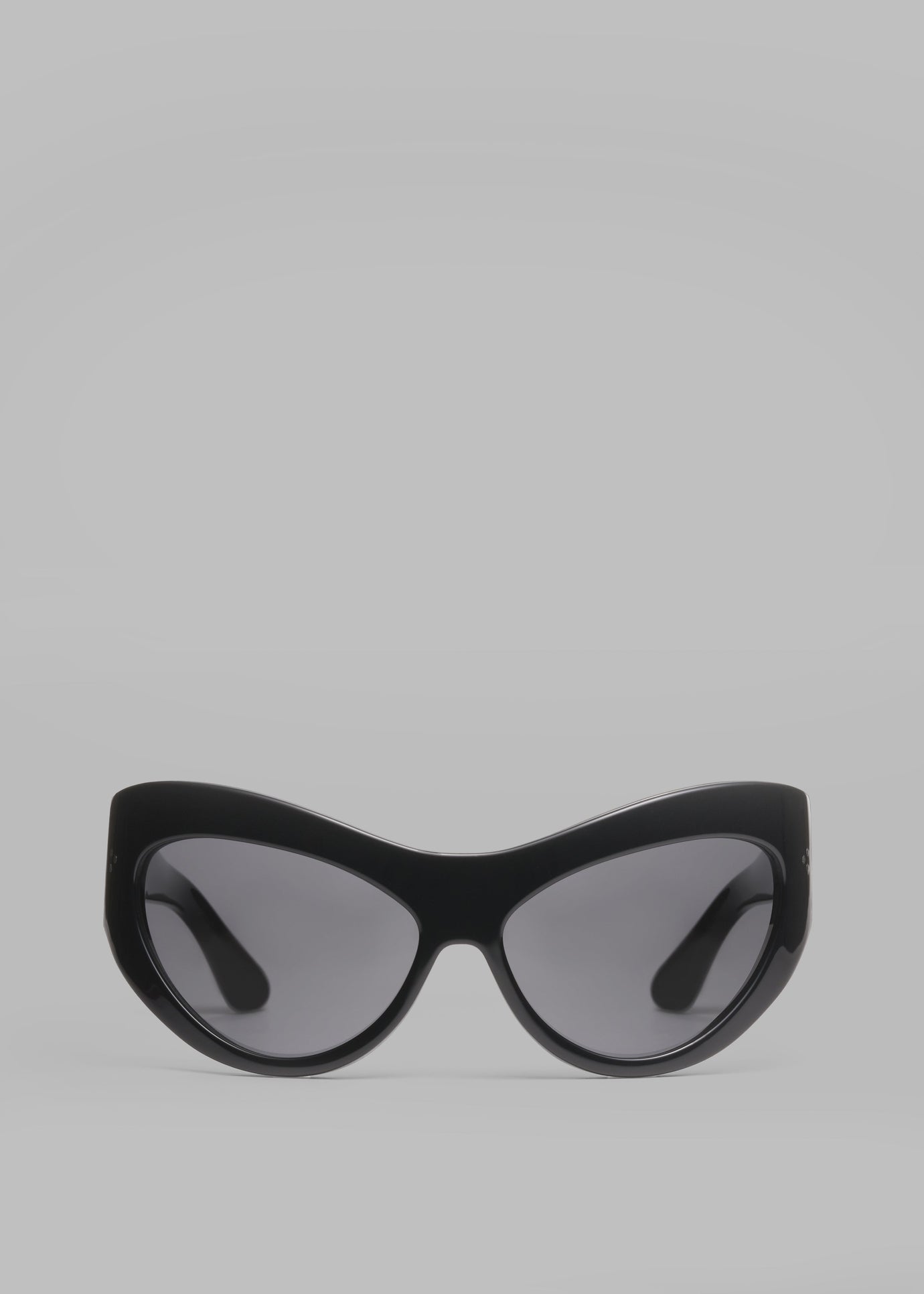 Port Tanger Darya Sunglasses - Black Acetate/Black Lens - 1
