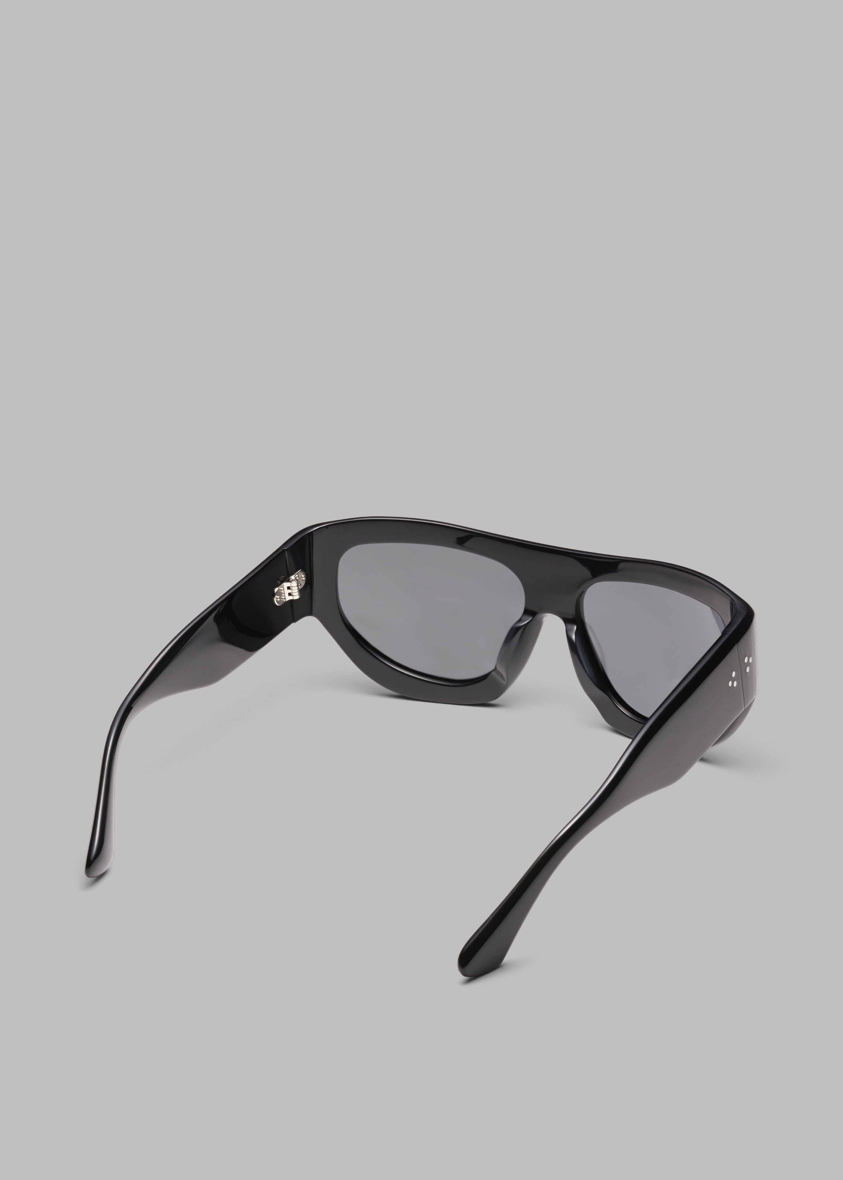 Port Tanger Dost Sunglasses - Black Acetate/Black Lens - 10