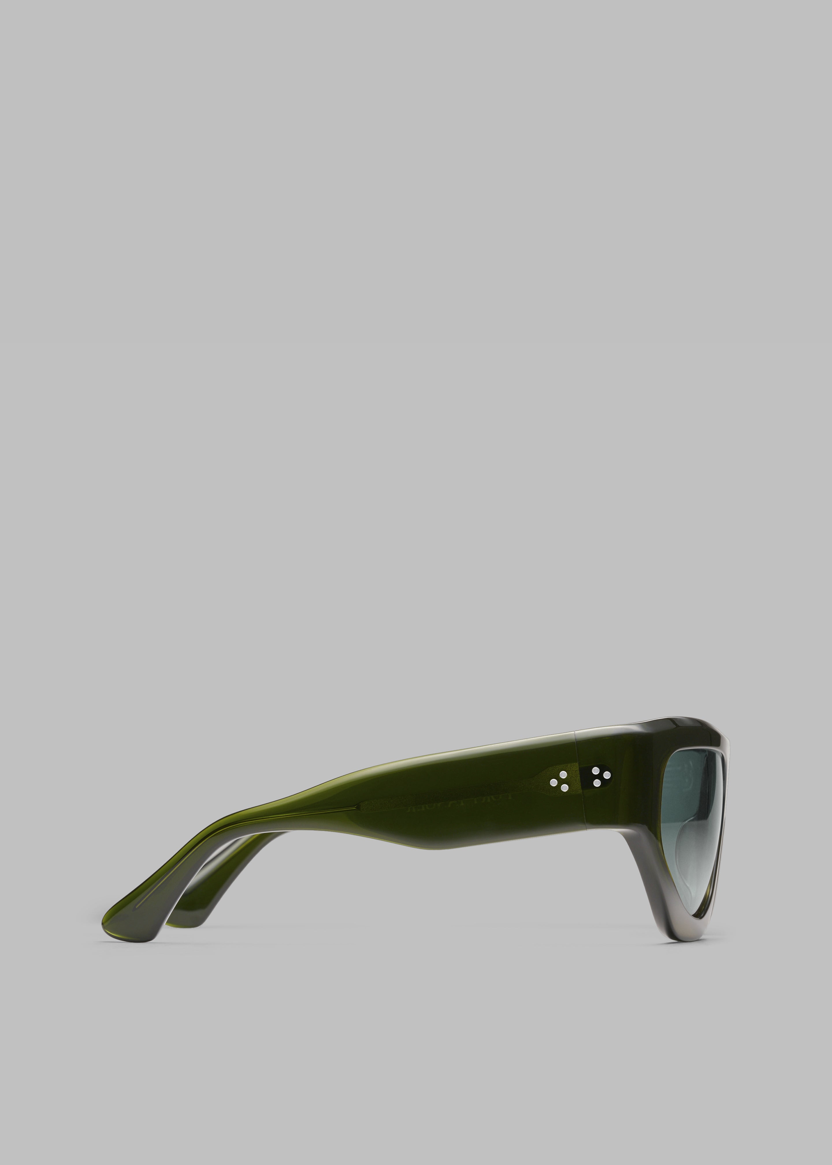 Port Tanger Dost Sunglasses  - Cardamom Acetate/Light Blue Lens - 5