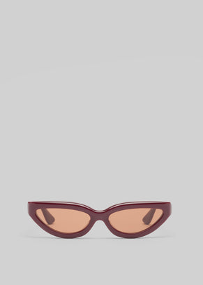 Port Tanger Fanna Sunglasses - Carmesi Acetate/Tobacco Lens