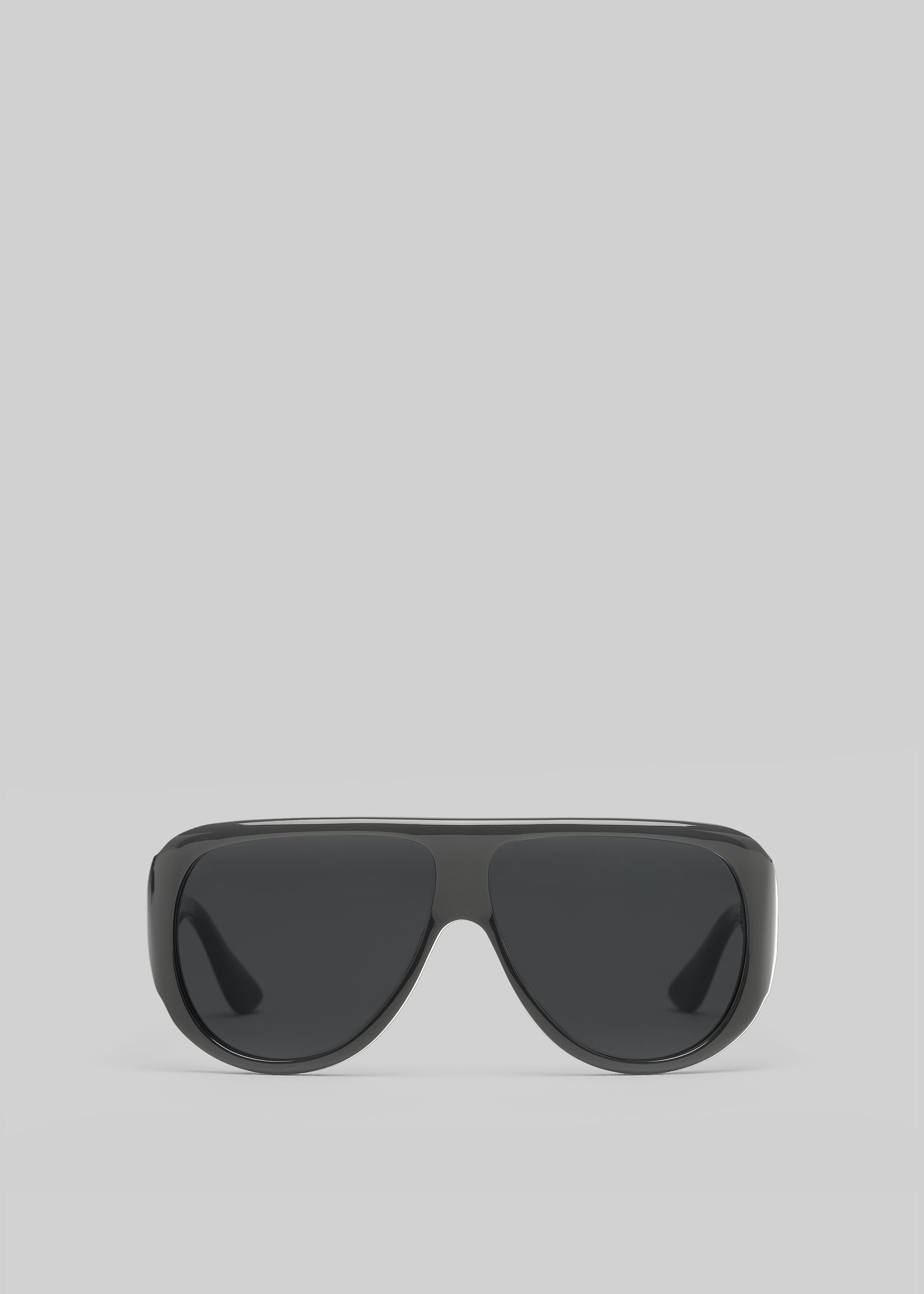 Port Tanger Saudade II Sunglasses - Black Acetate/Black Lens