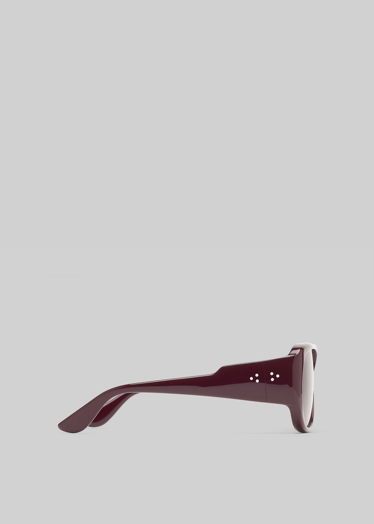 Port Tanger Gambia Sunglasses - Crimson Acetate/Tobacco Lens - 6