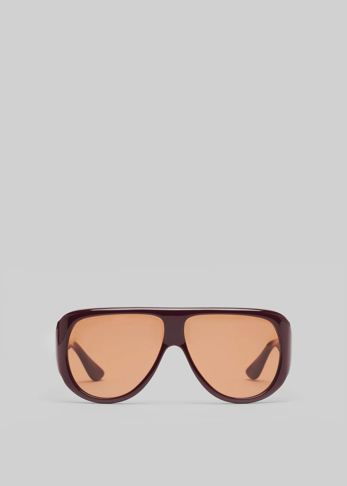Port Tanger Gambia Sunglasses - Crimson Acetate/Tobacco Lens - 1
