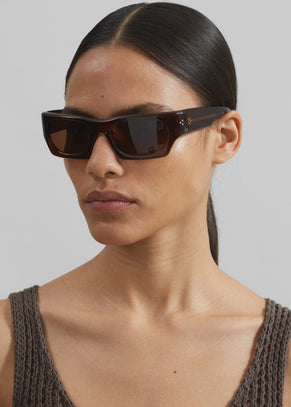 Port Tanger Kerewan Sunglasses - Bunaa Acetate/Tobacco Lens