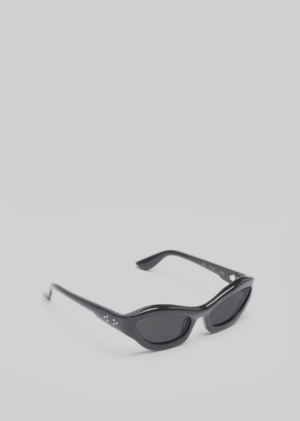 Port Tanger Hayya Sunglasses - Black Acetate/Black Lens - 1