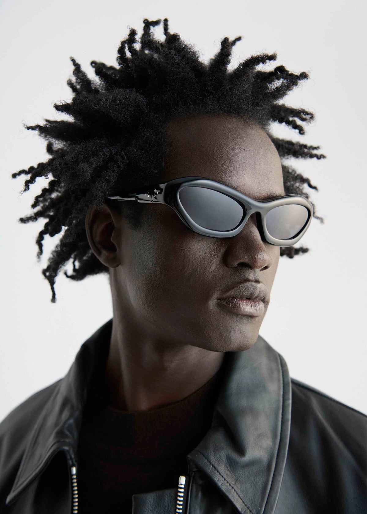 Port Tanger Hayya Sunglasses - Black Acetate/Black Lens - 7 - [gender-male]
