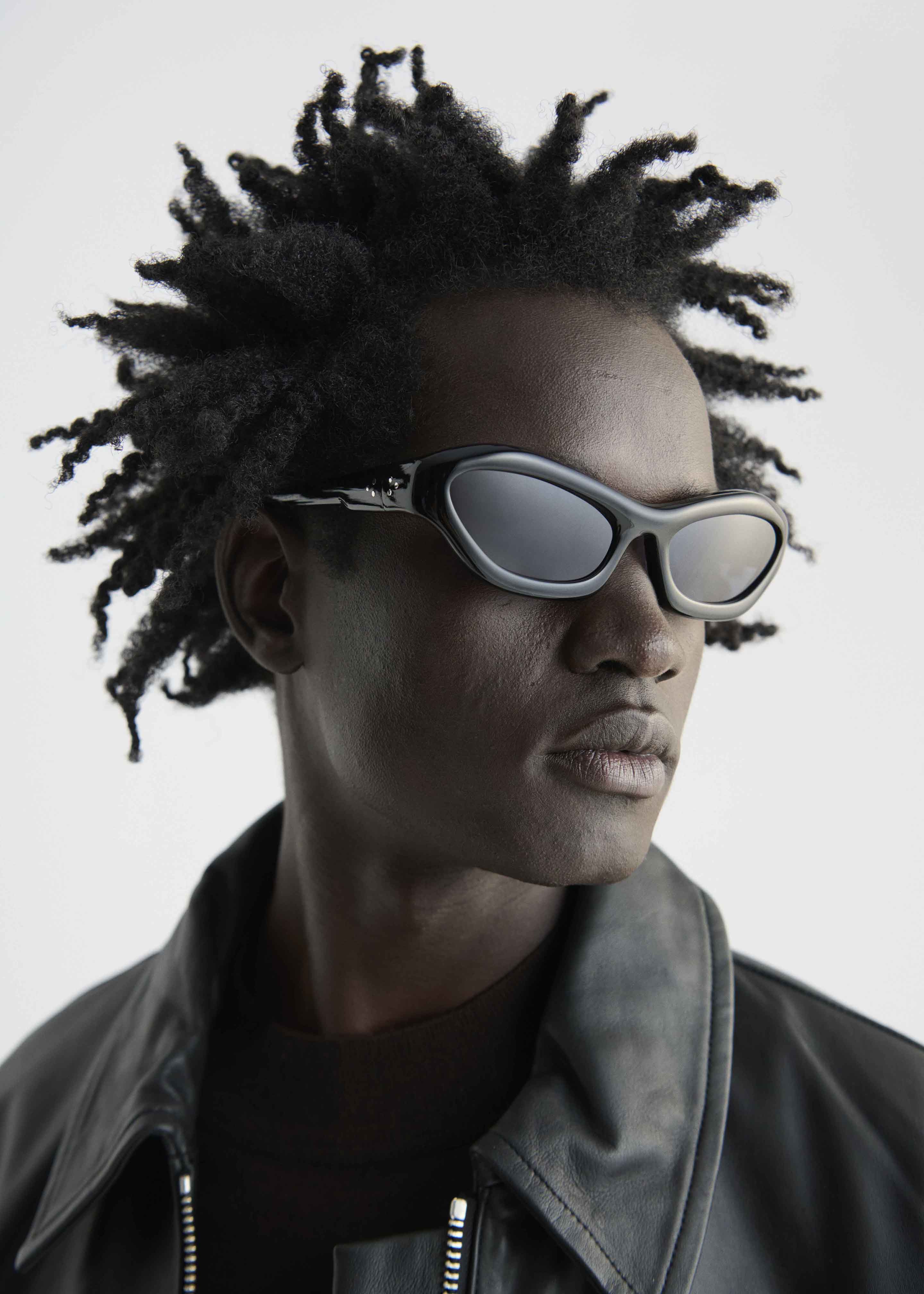 Port Tanger Hayya Sunglasses - Black Acetate/Black Lens - 7 - [gender-male]
