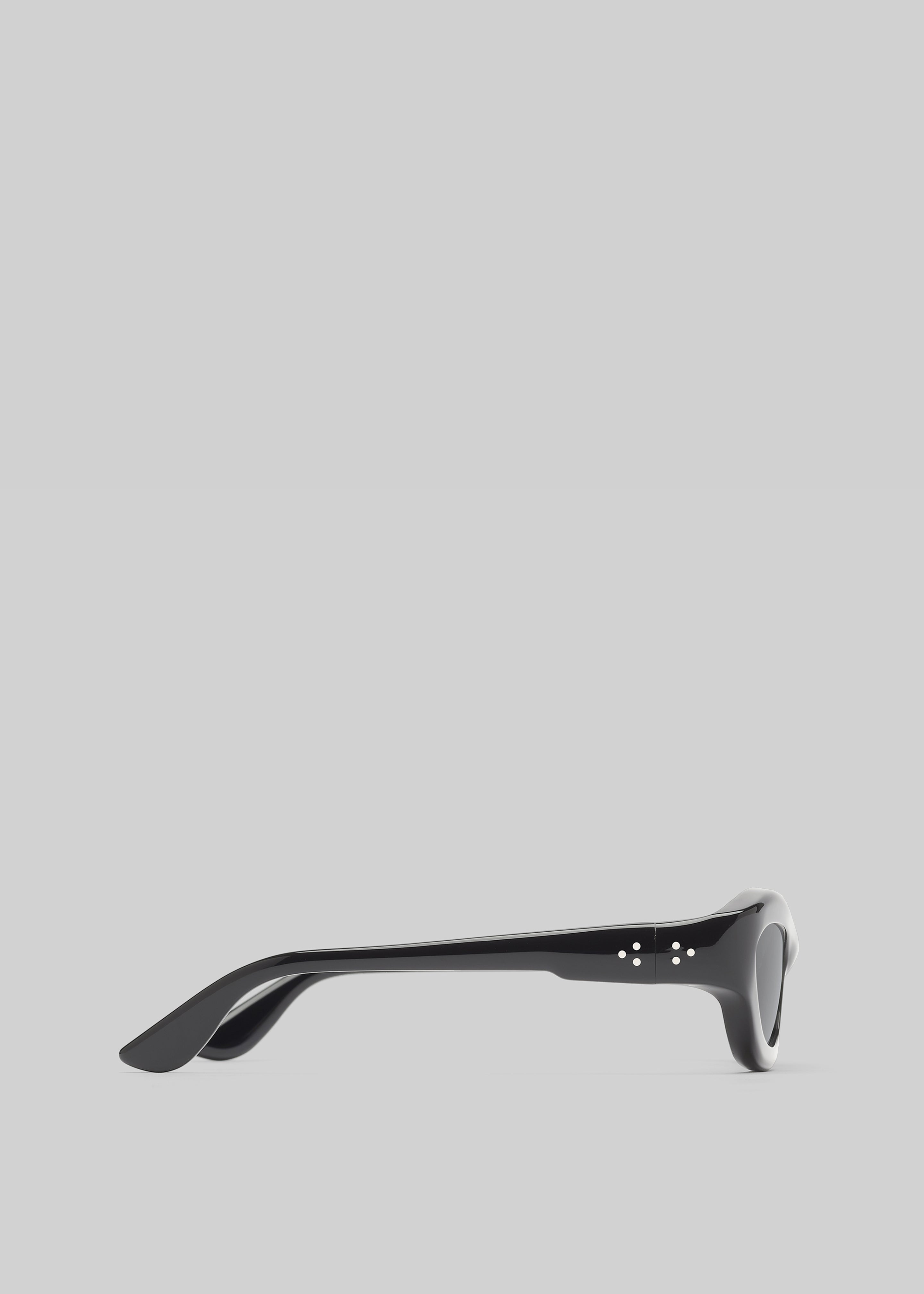 Port Tanger Hayya Sunglasses - Black Acetate/Black Lens - 5