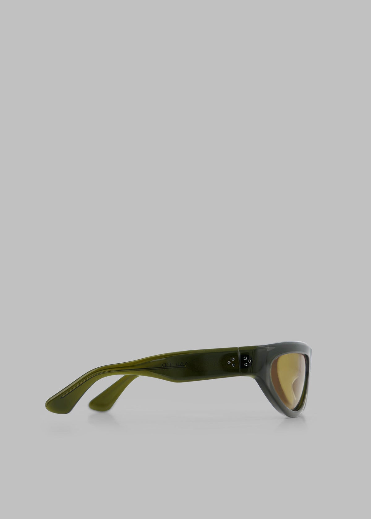 Port Tanger Malick Sunglasses - Cardamom Acetate/Warm Olive Lens - 5