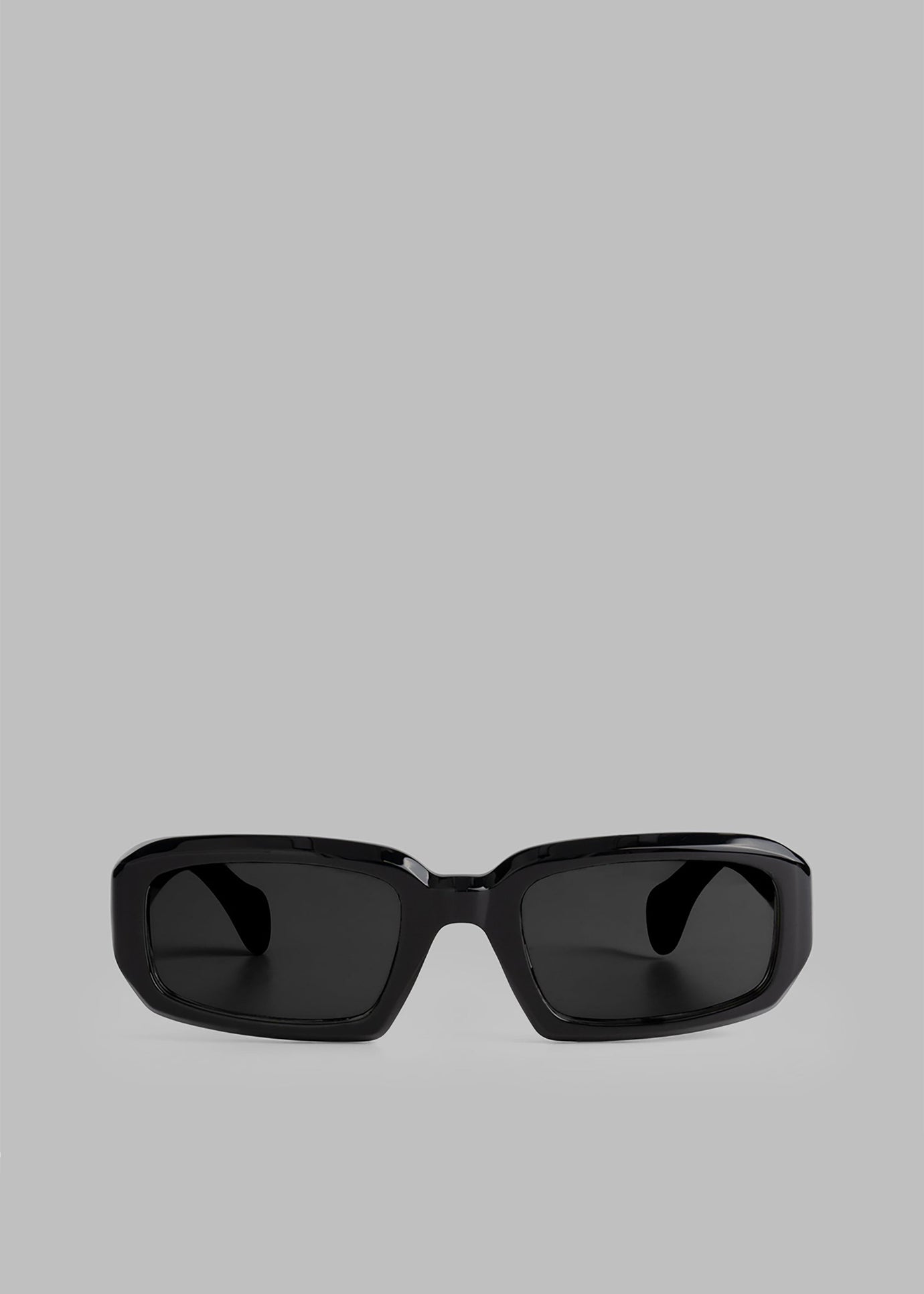 Port Tanger Mektoub Sunglasses - Black Acetate/Black Lens - 1