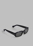 Port Tanger Mektoub Sunglasses - Black Acetate/Black Lens