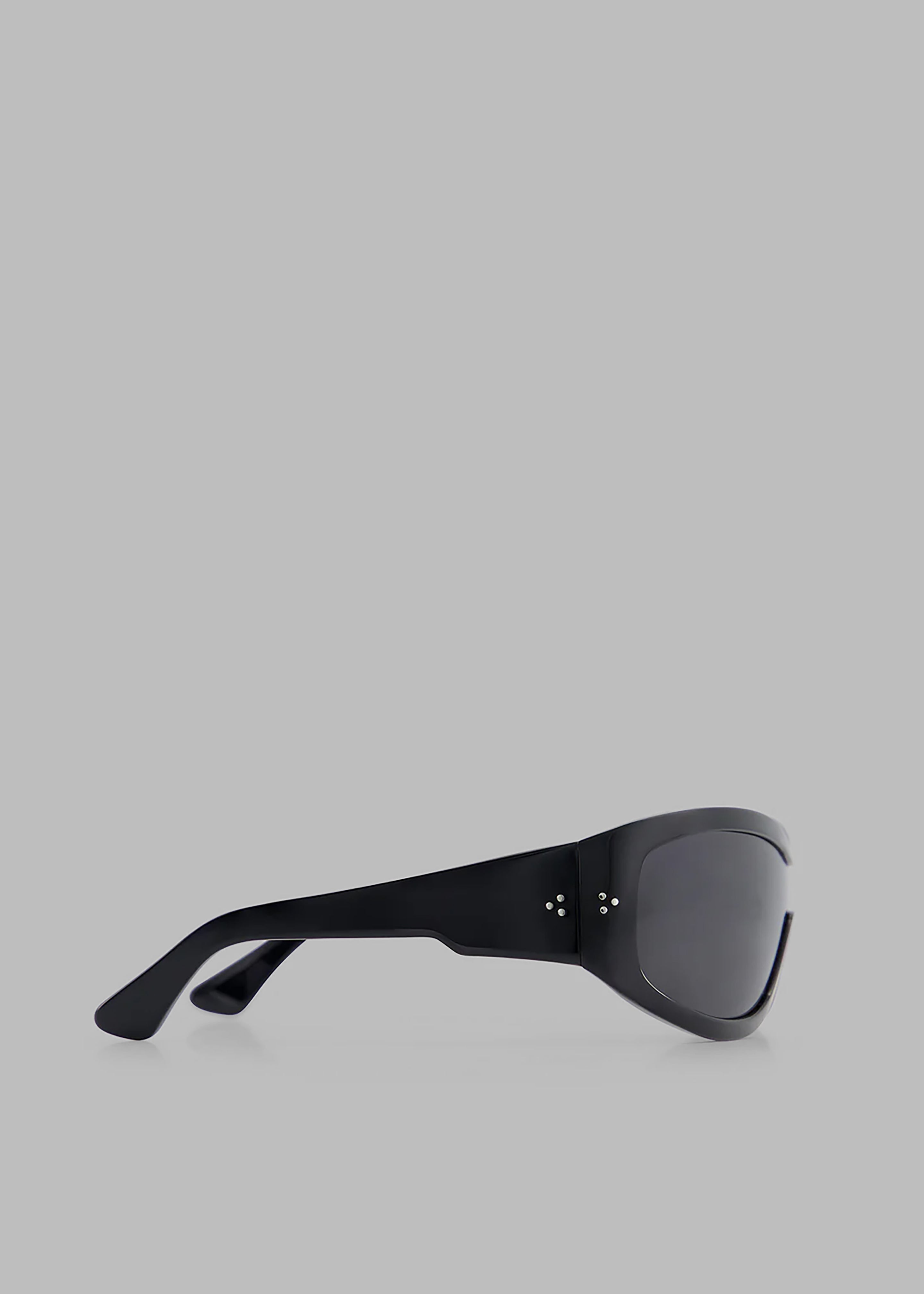 Port Tanger Nunny Sunglasses - Black Acetate/Black Lens - 4