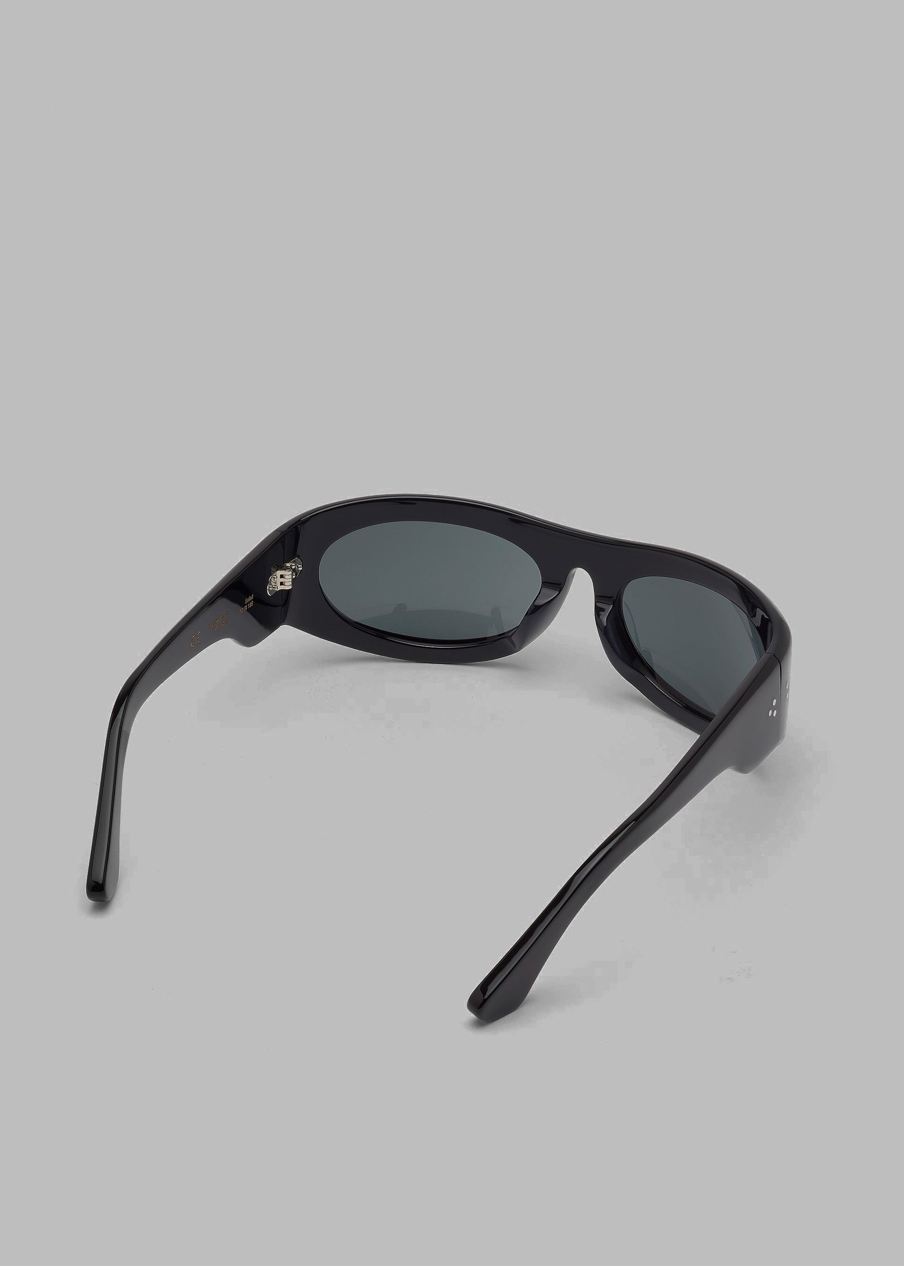 Port Tanger Safaa Sunglasses - Black Acetate/Black Lens - 9