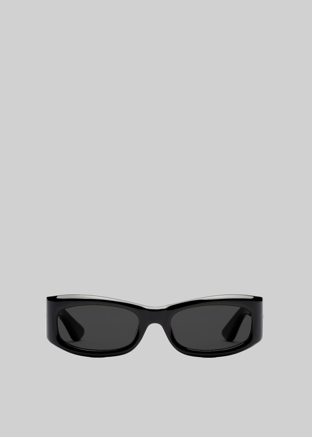 Port Tanger Saudade II Sunglasses - Black Acetate/Black Lens