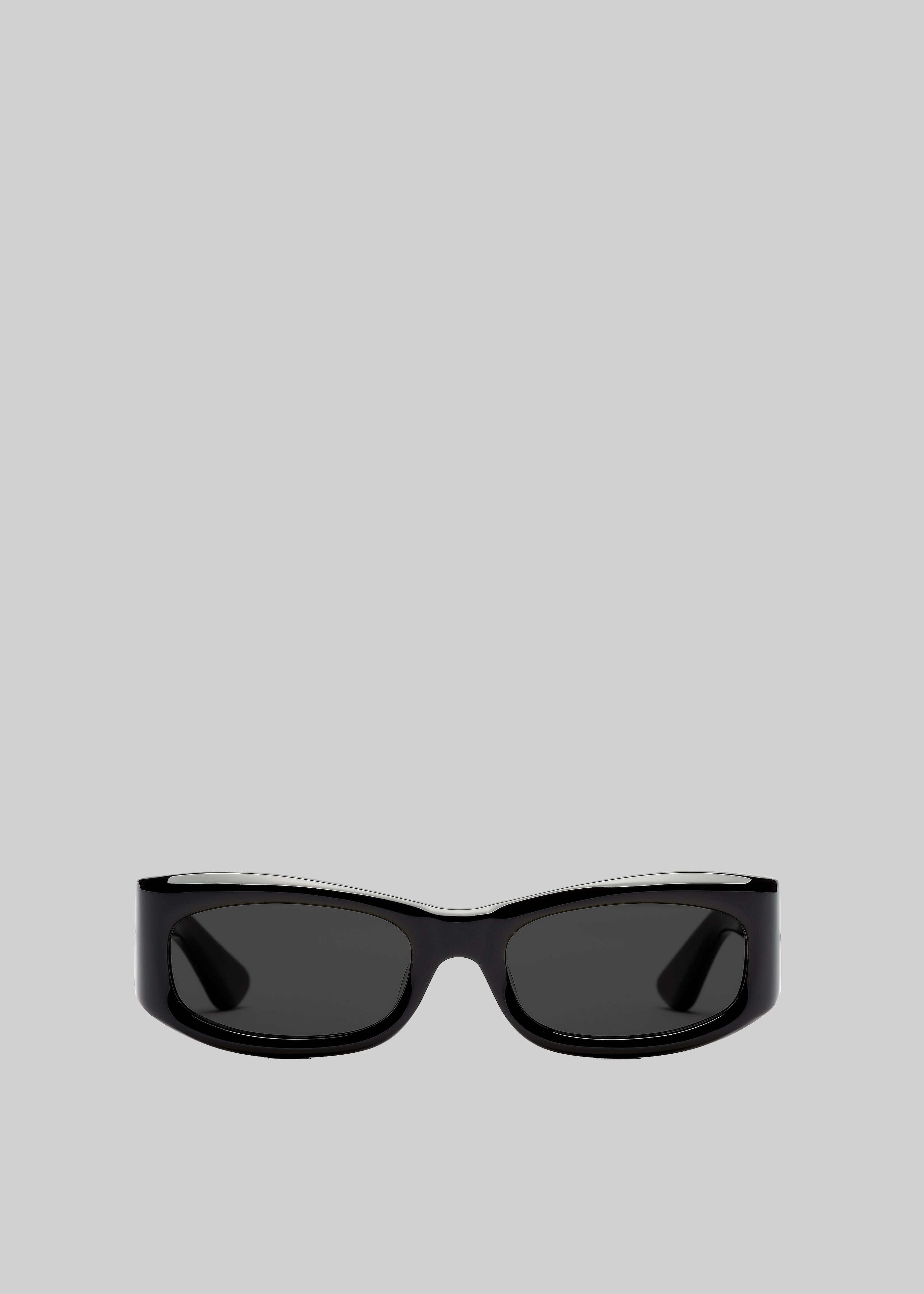 Port Tanger Saudade II Sunglasses - Black Acetate/Black Lens - 2 - [gender-male]