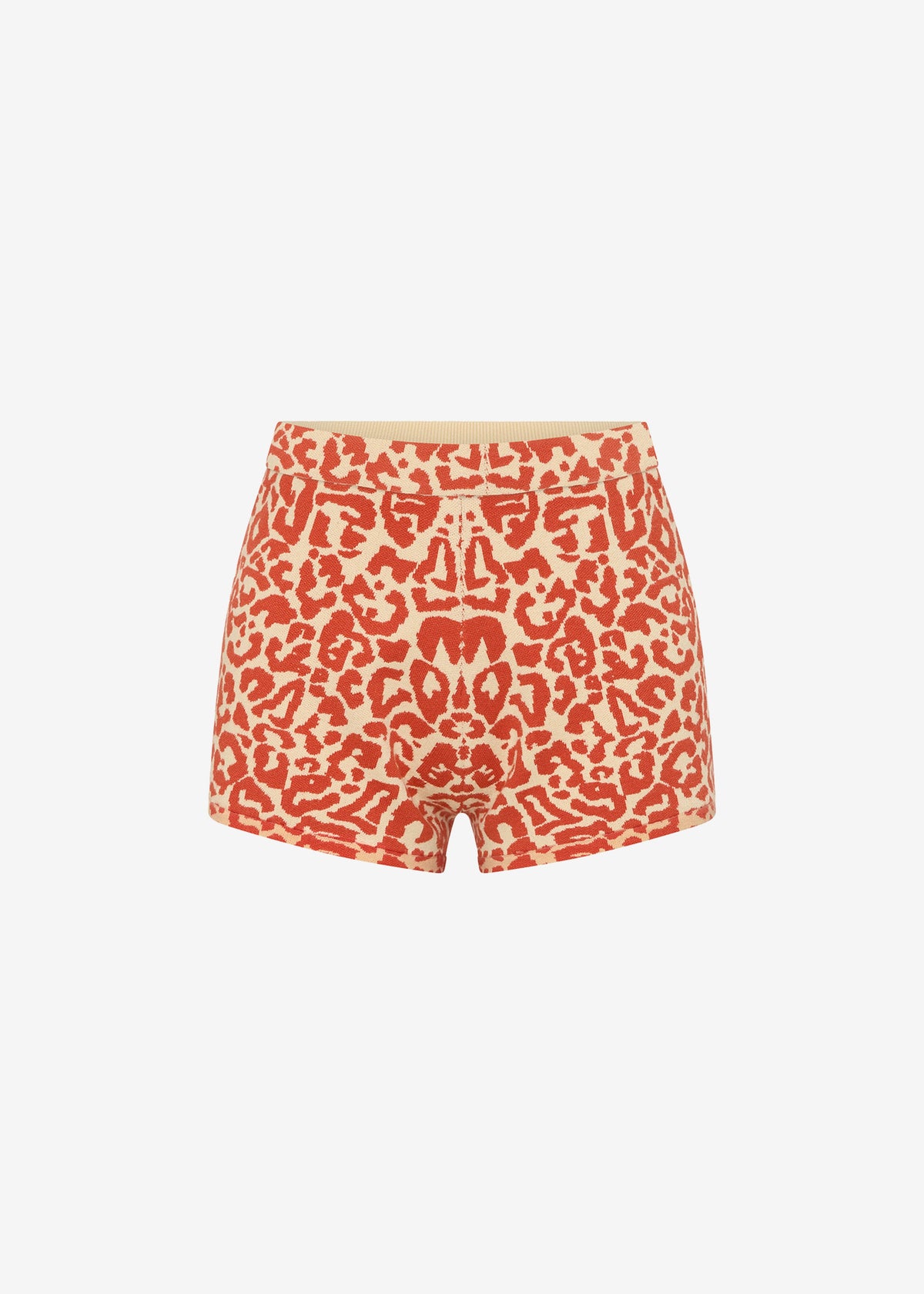 Posse Lexi Shorts - Red Leopard - 8
