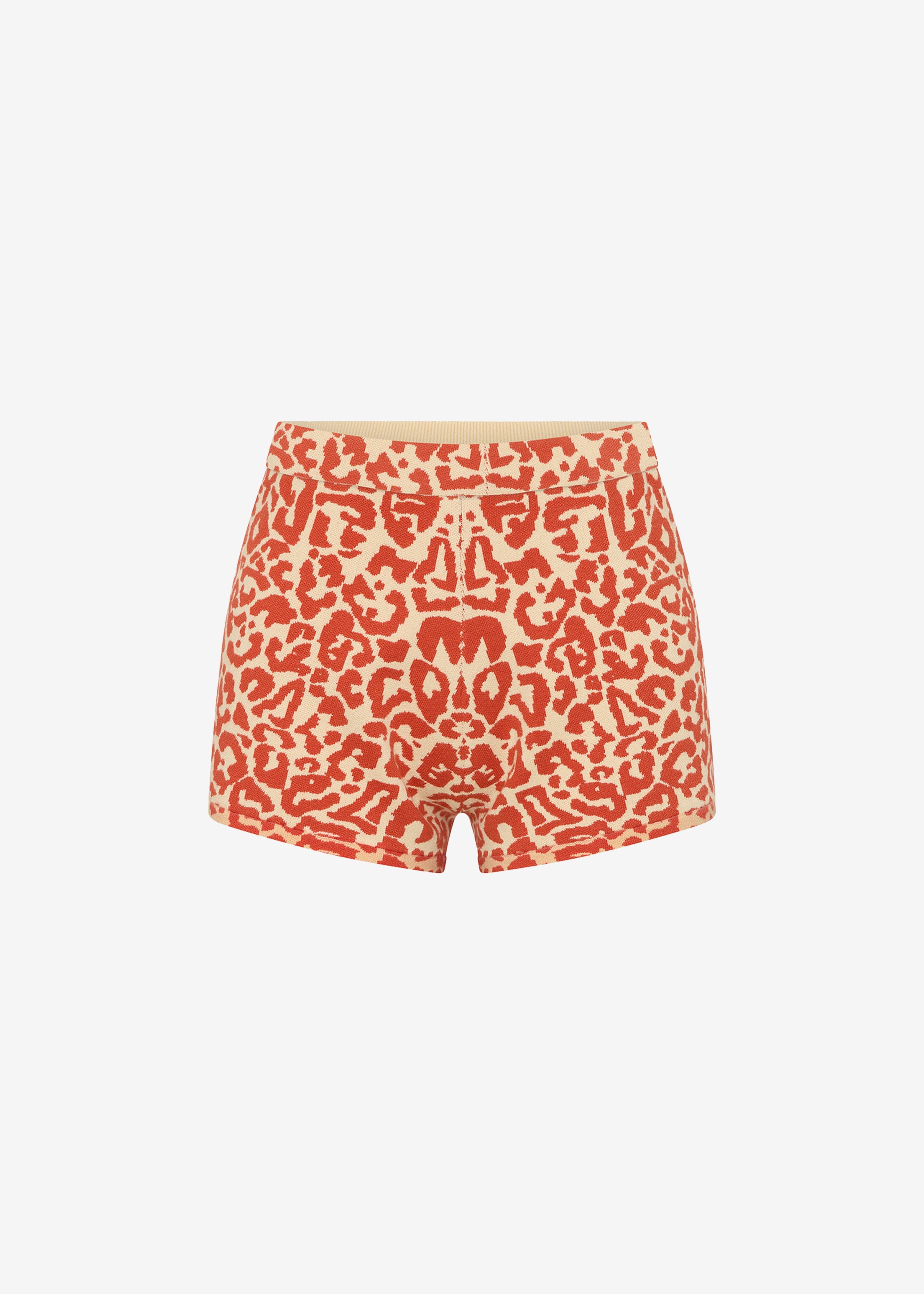 Posse Lexi Shorts - Red Leopard - 8