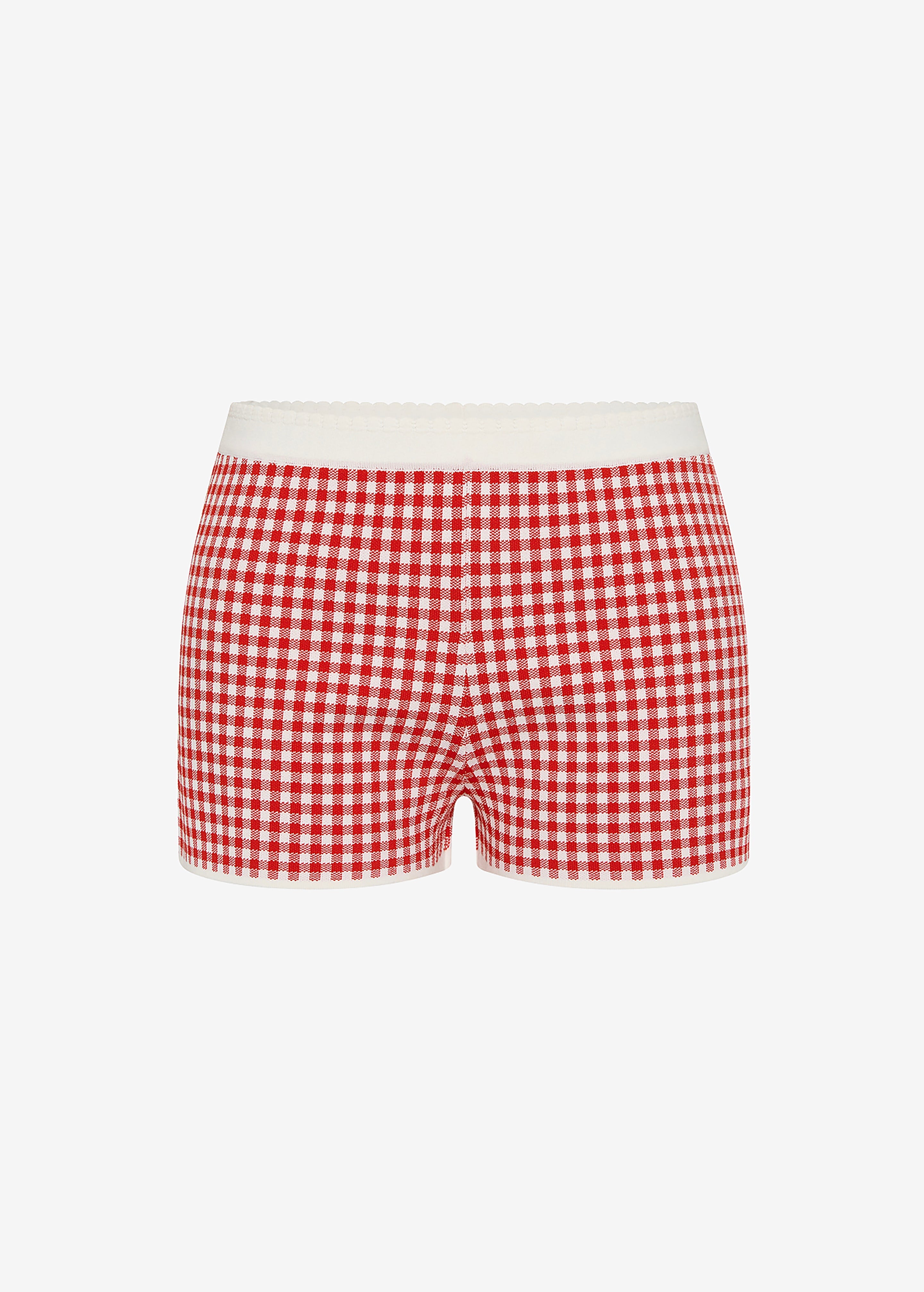 Posse Micah Shorts - Red Gingham - 5