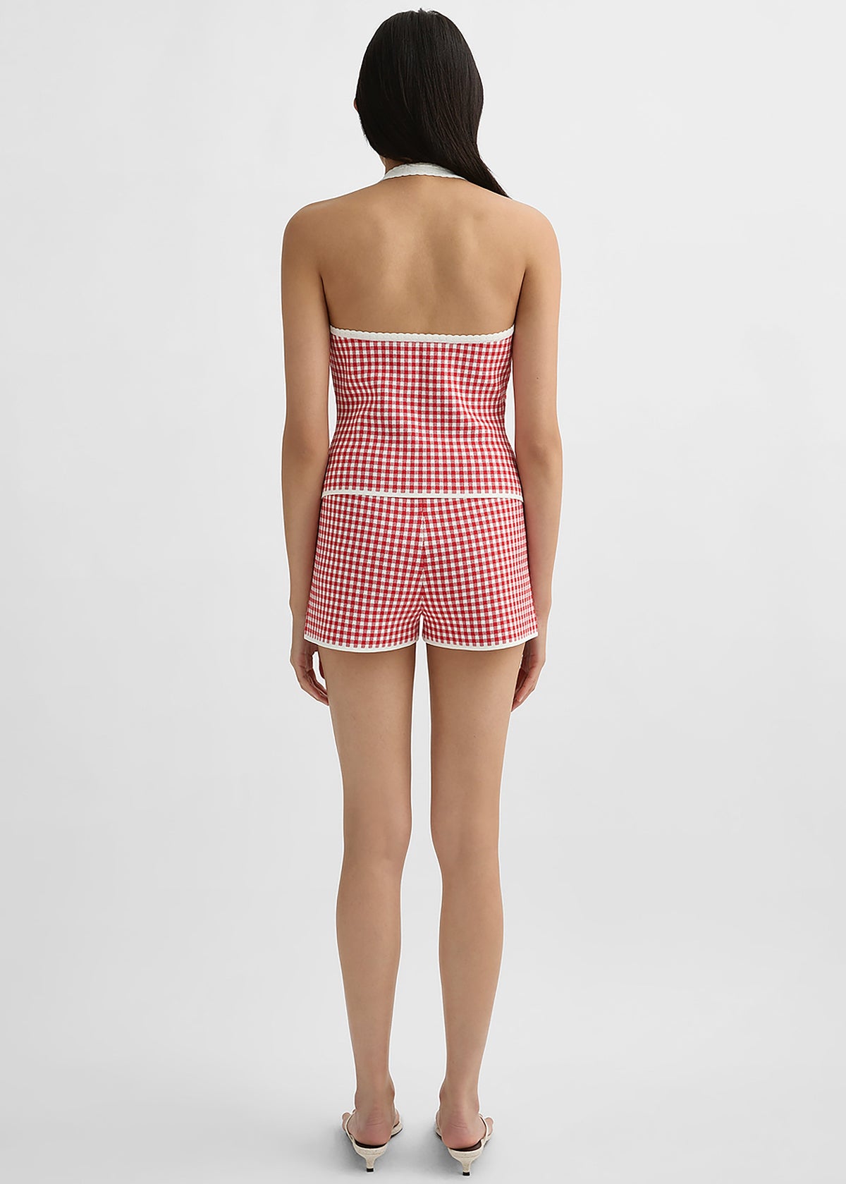 Posse Micah Shorts - Red Gingham - 3