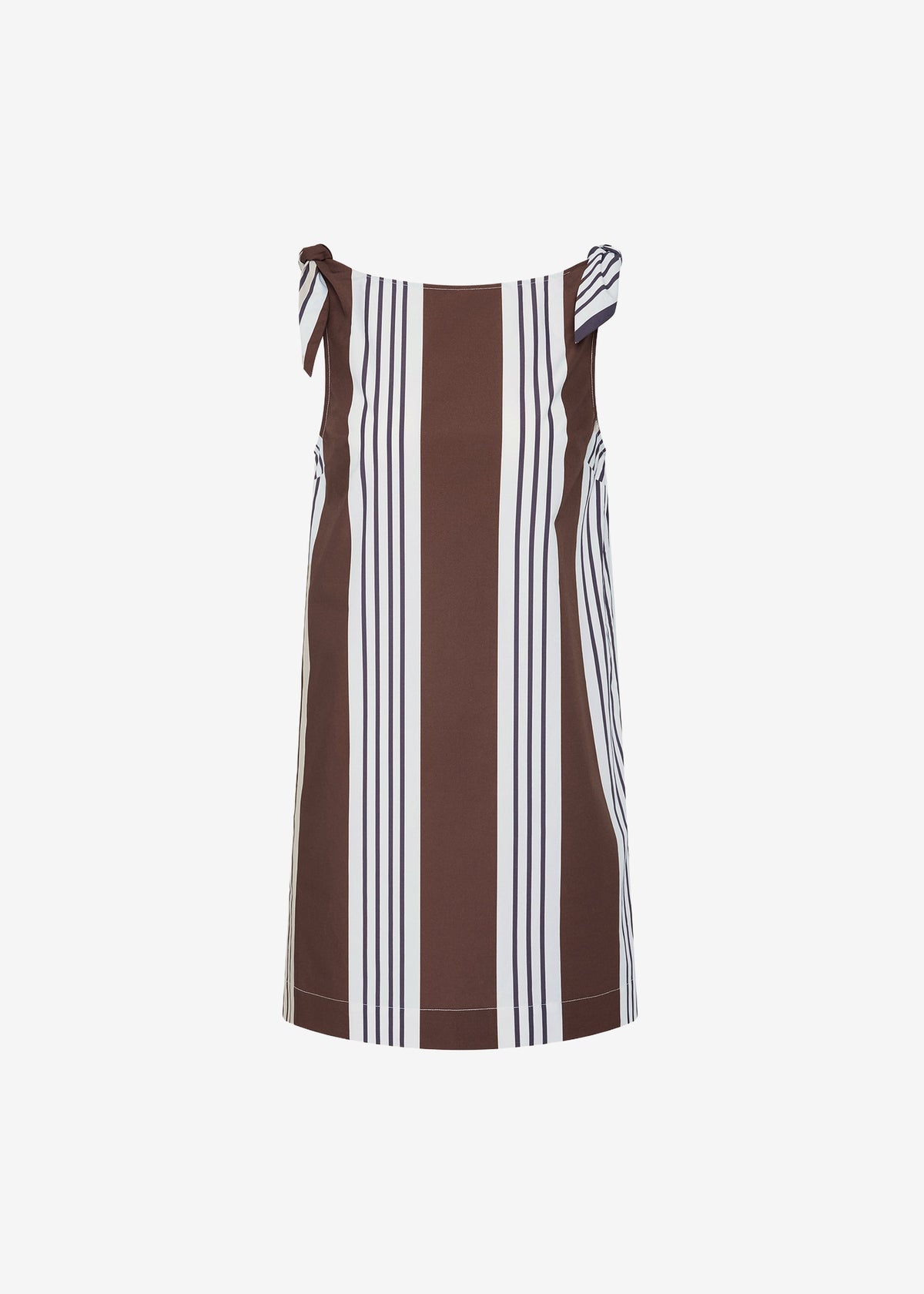 Posse Rosie Mini Dress - Choc Stripe - 6