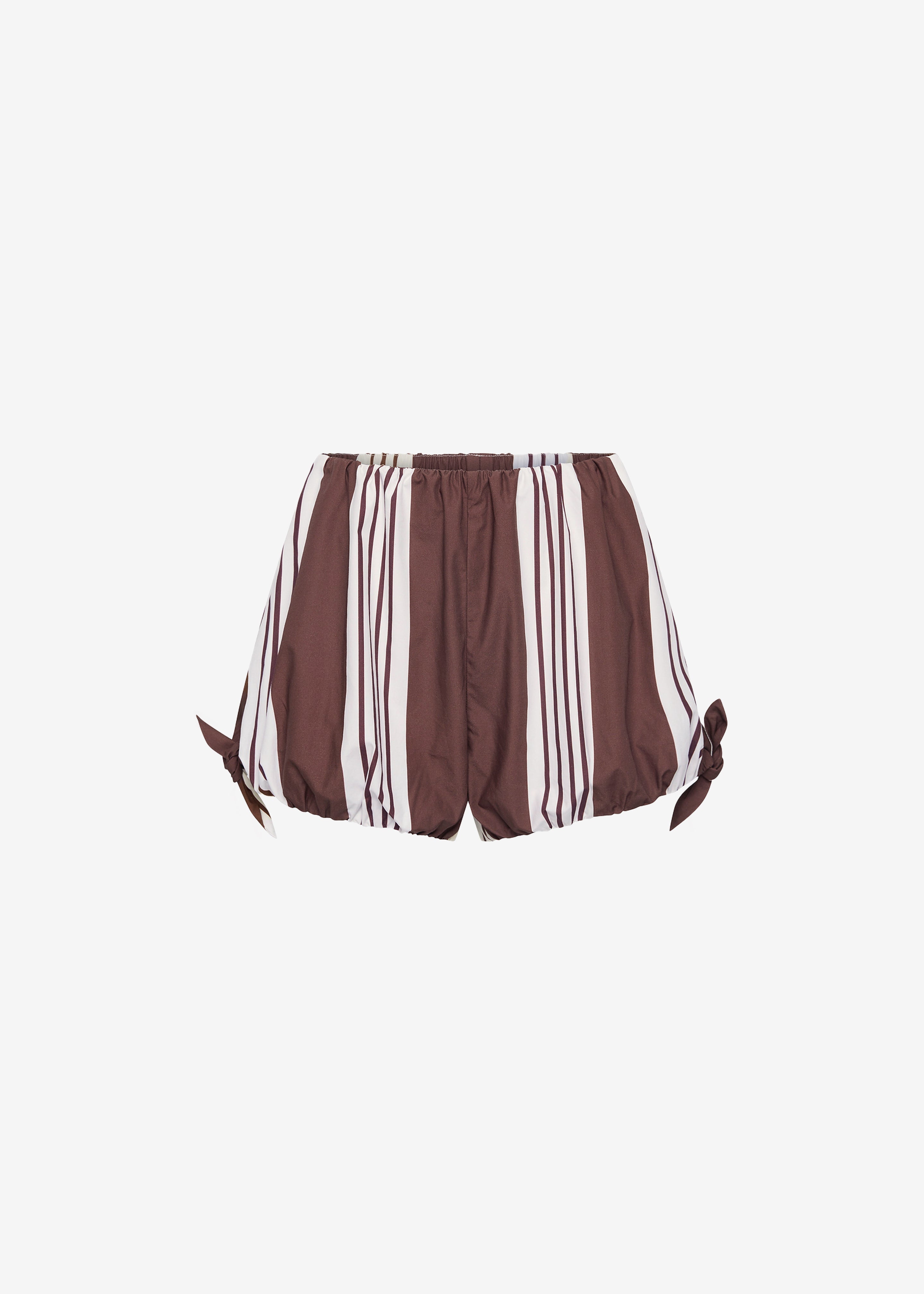Posse Rosie Shorts - Choc Stripe - 7