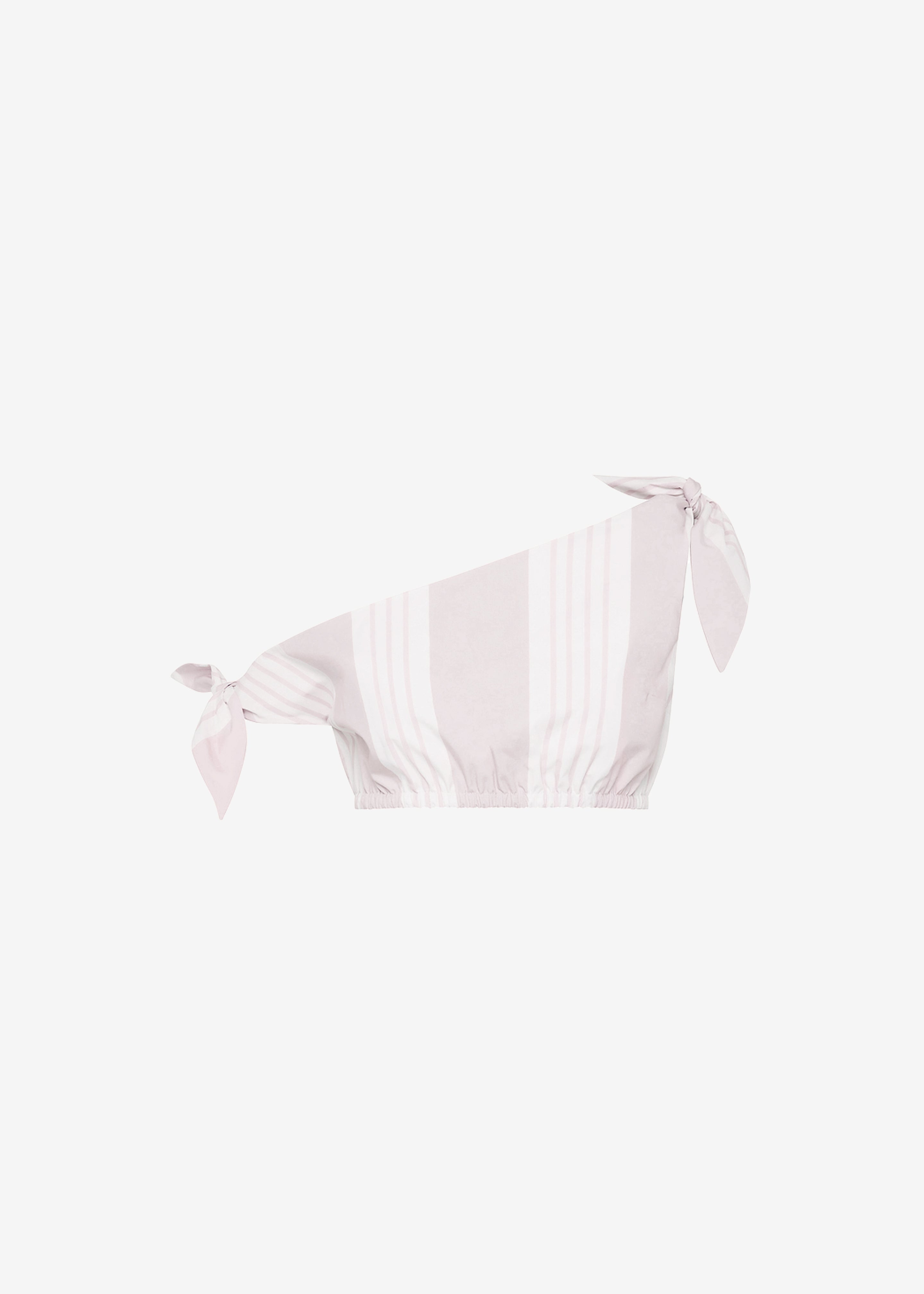 Posse Rosie Tie Top - Pink Stripe - 8