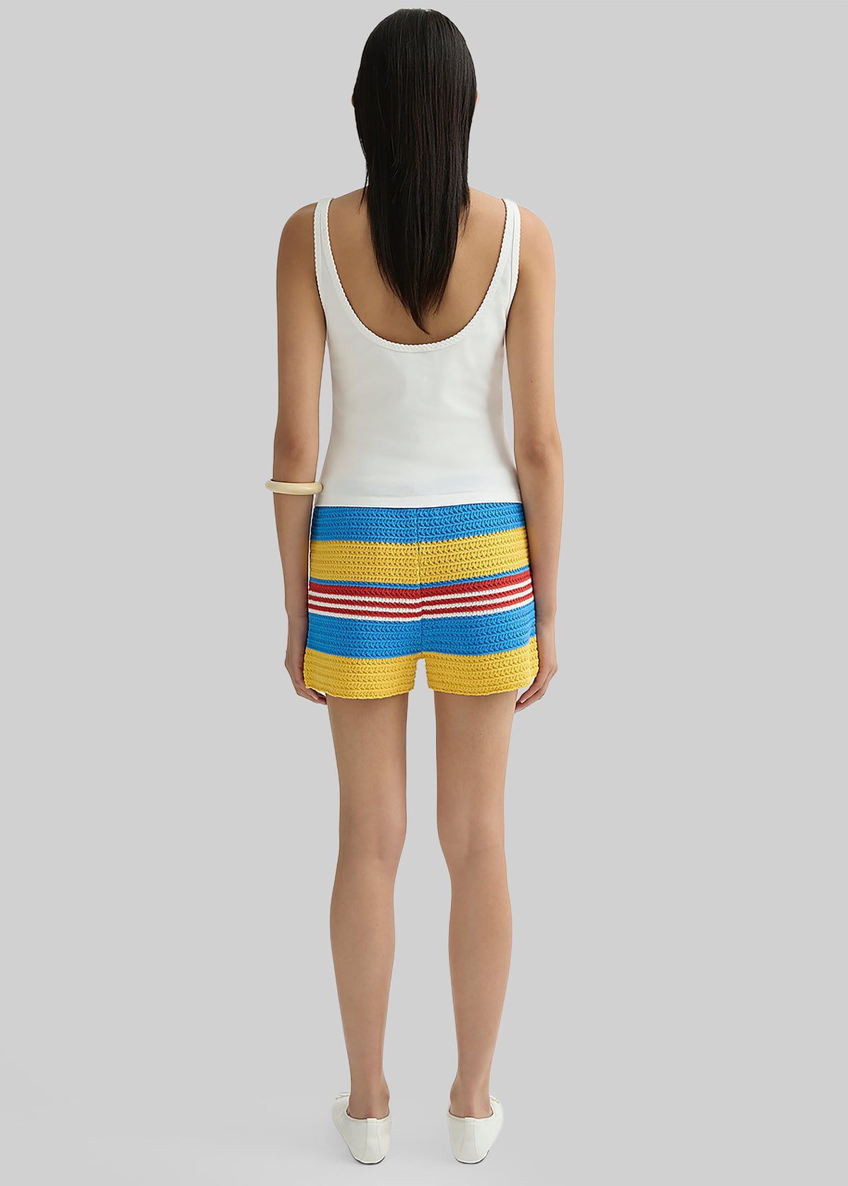Posse Tammy Shorts - Blue Multistripe - 7
