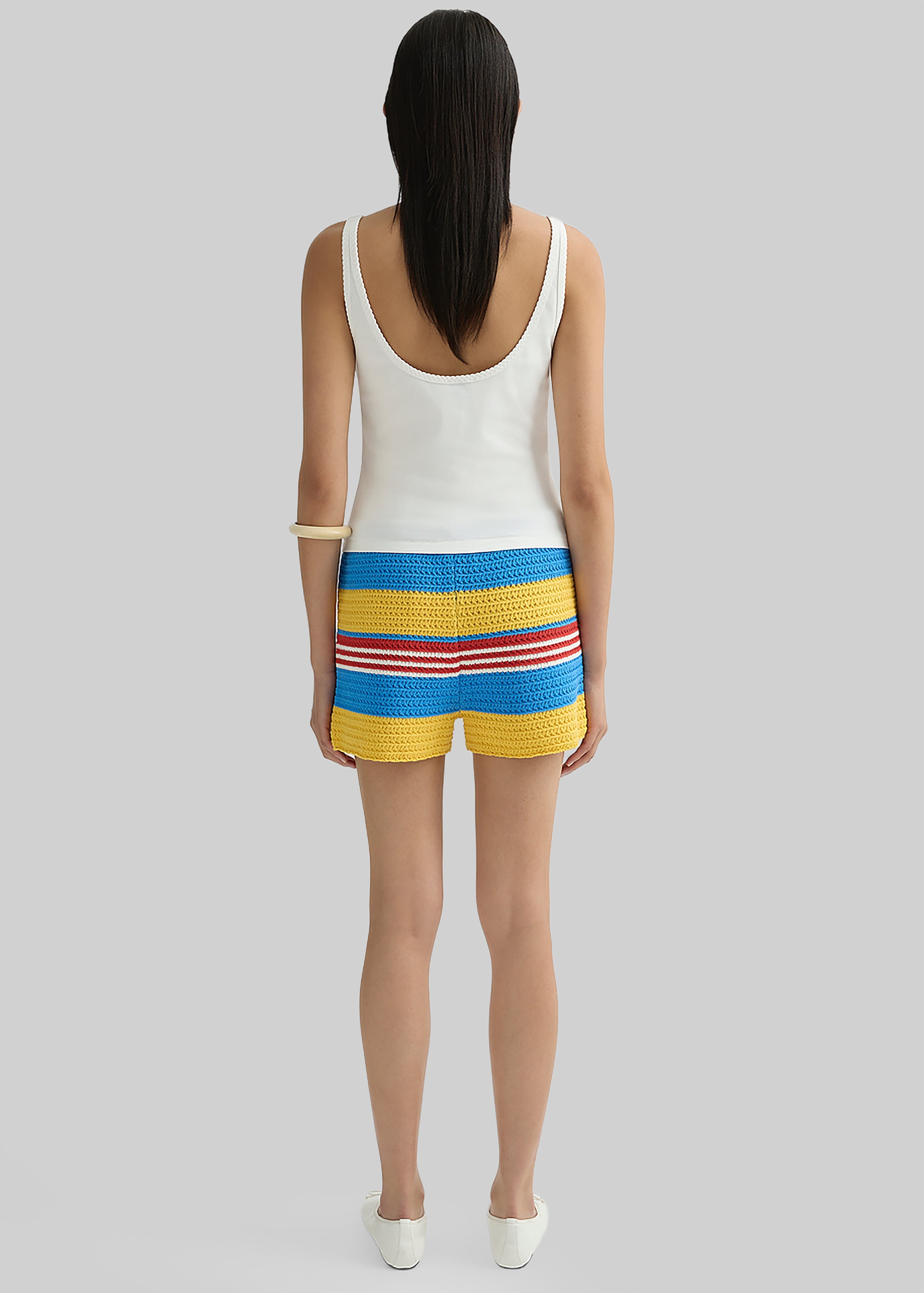 Posse Tammy Shorts - Blue Multistripe - 7