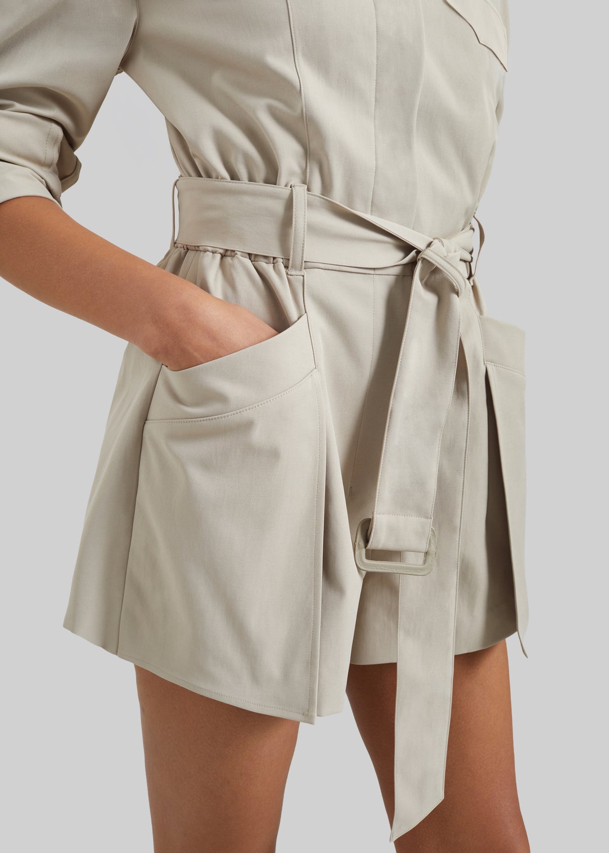 Combishort Praia cargo - Beige - 2