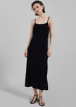 Proenza Schouler White Label Astrid Dress In Boucle Viscose - Black