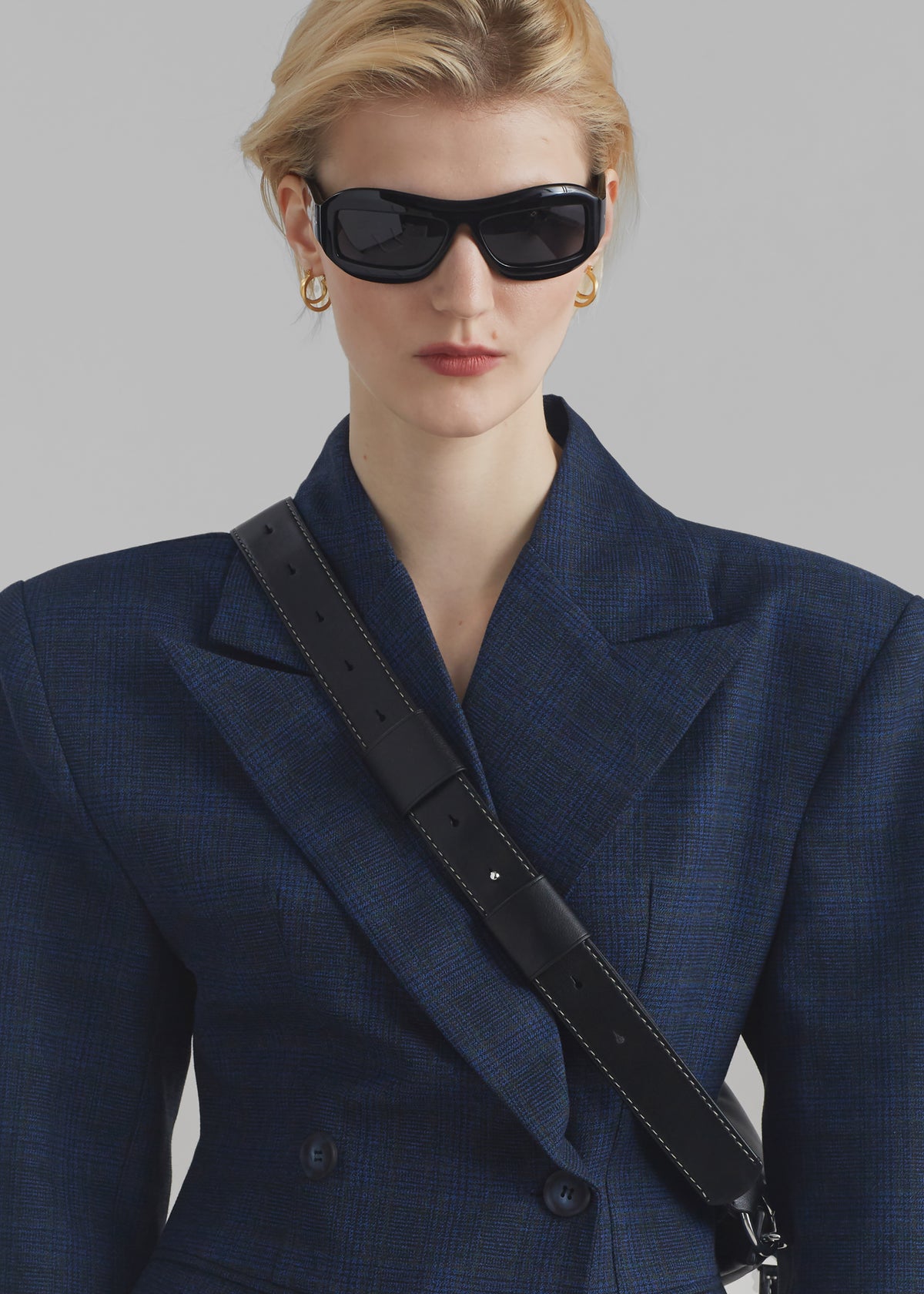 Proenza Schouler White Label Stanton Leather Sling Bag - Black - 5