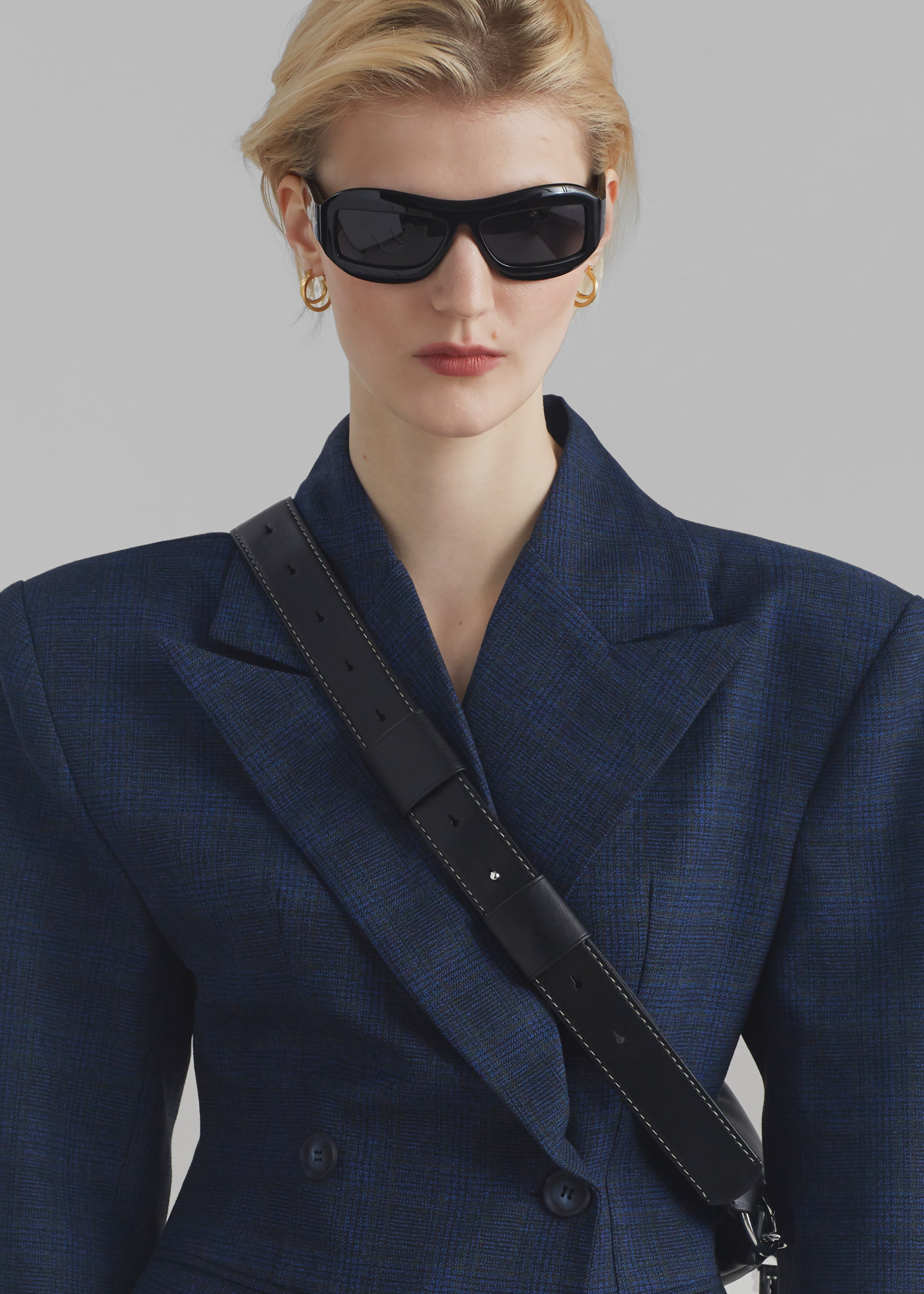 Proenza Schouler White Label Stanton Leather Sling Bag - Black - 5