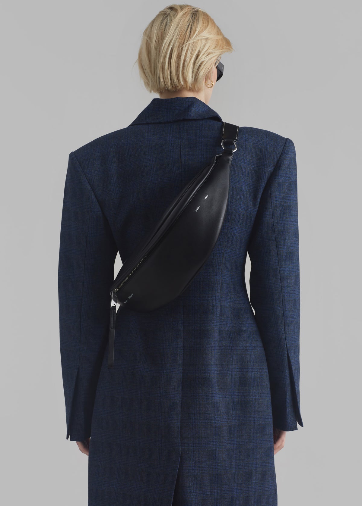 Proenza Schouler White Label Stanton Leather Sling Bag - Black - 7