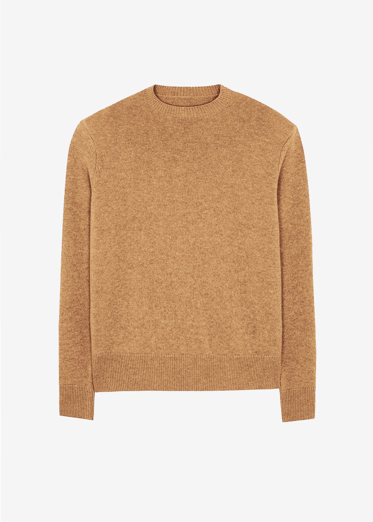 Quinton Crew Neck Sweater - Camel - 10