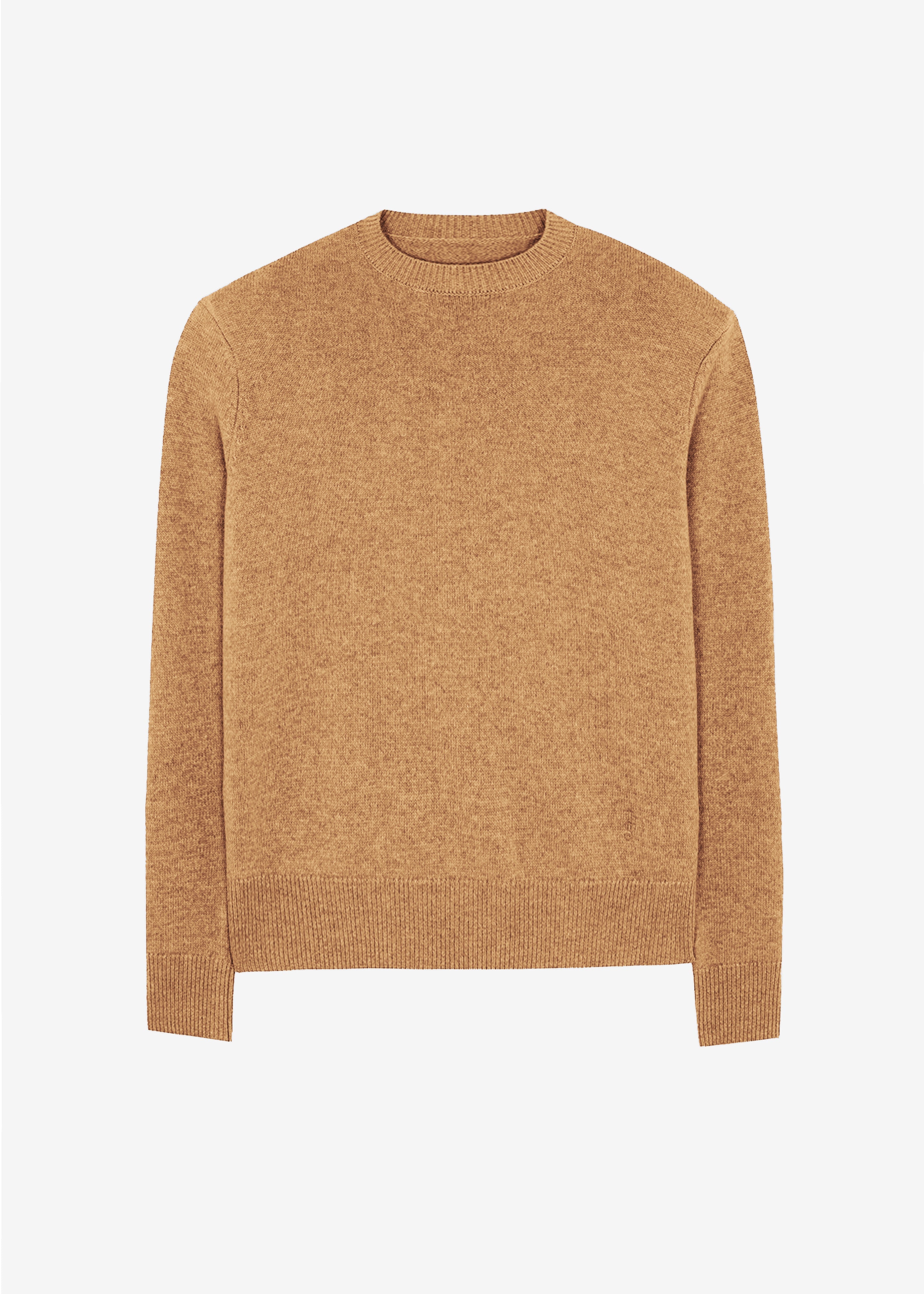 Quinton Crew Neck Sweater - Camel - 10