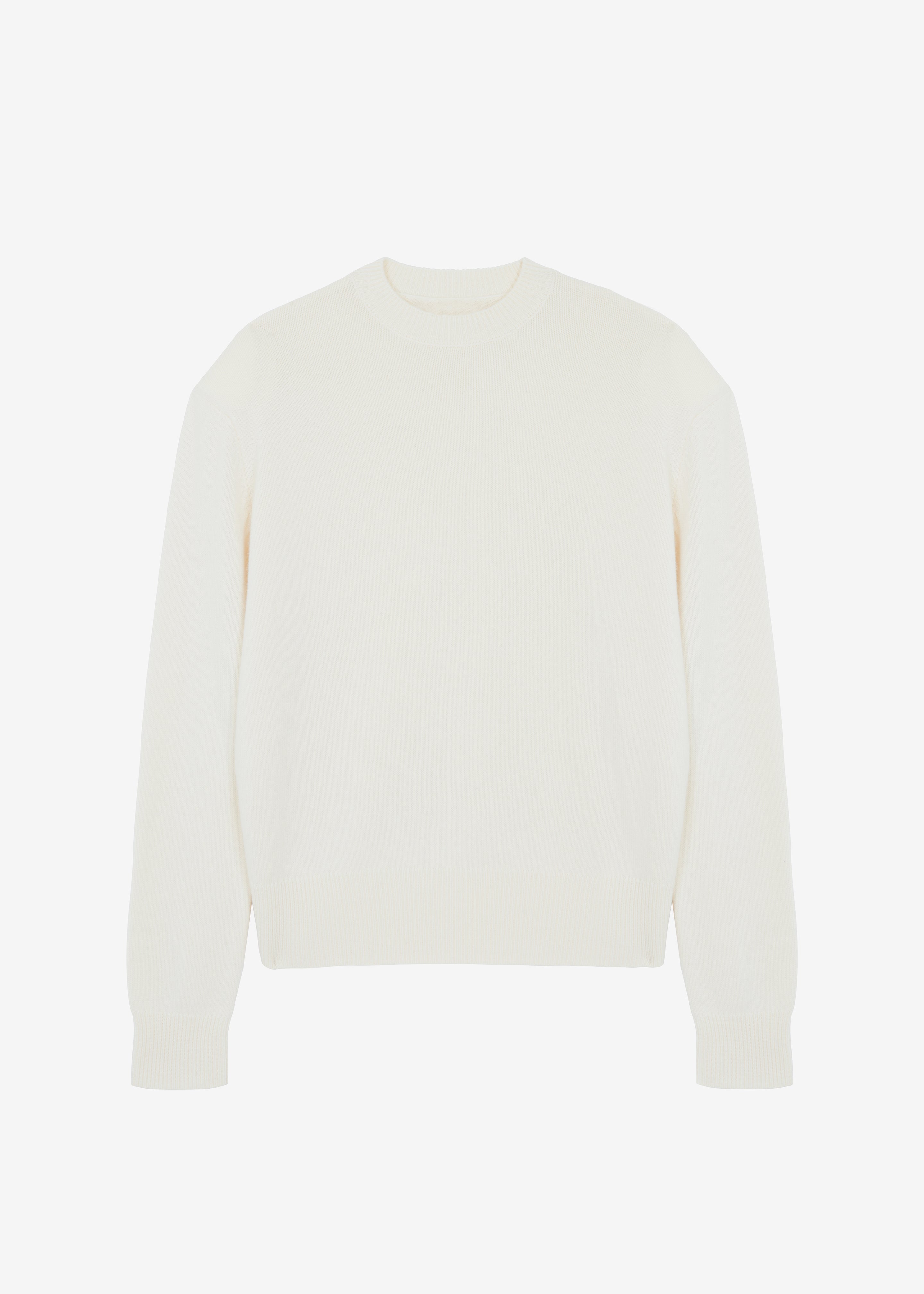 Rafaela Padded Knit Sweater - Ivory - 12