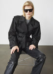 Raleigh Trench Coat - Black