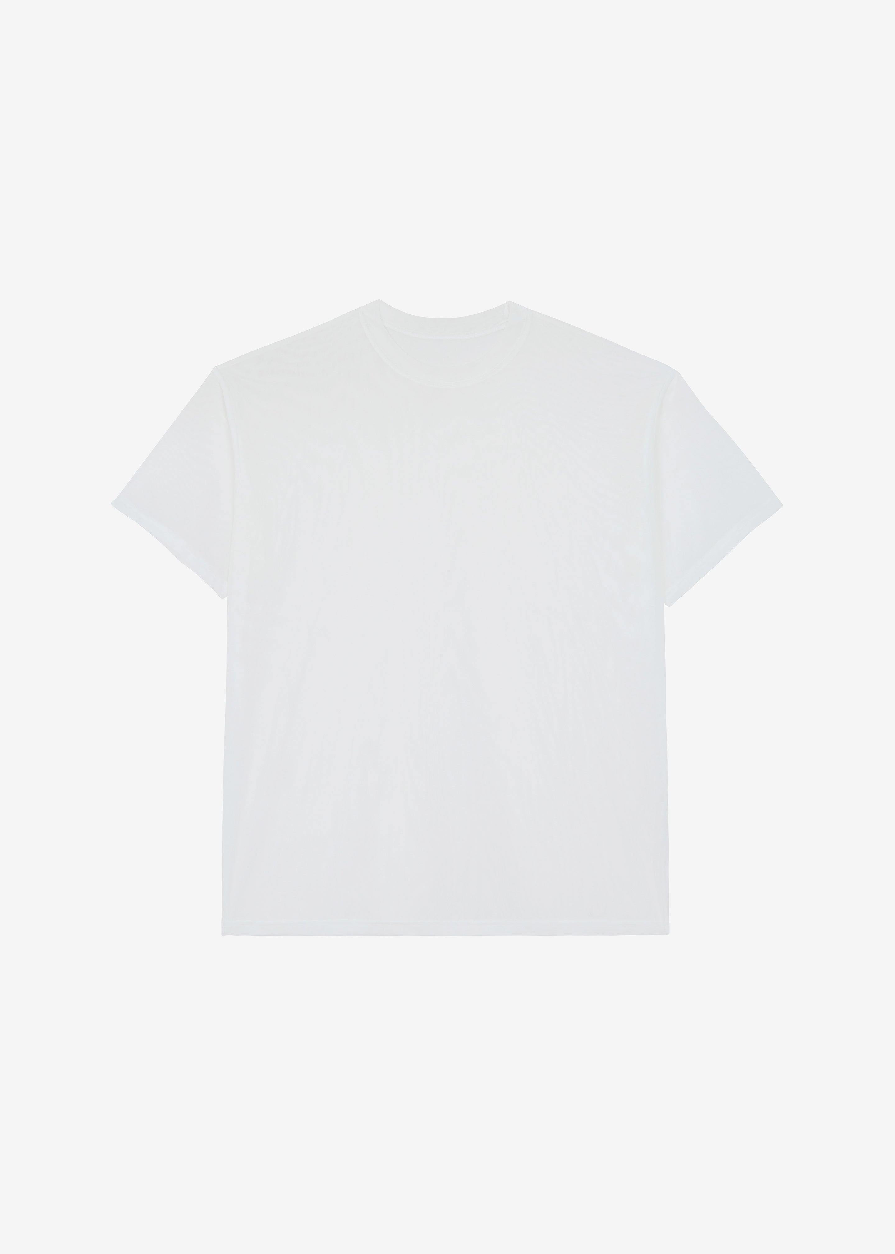 Ramy Mesh Tee - White - 8