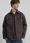 Reffroy Puffer Overshirt - Brown