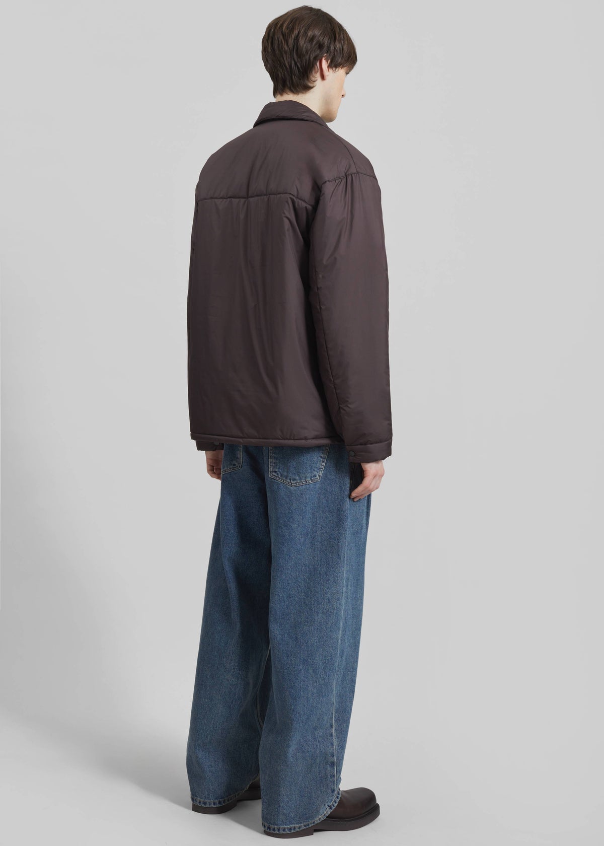 Reffroy Puffer Overshirt - Brown - 7