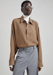 Rema Shirt - Khaki Brown