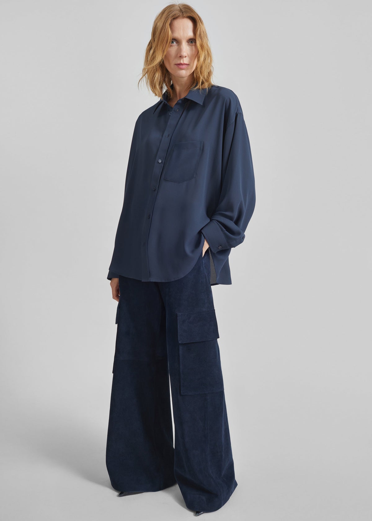 Rema Shirt - Slate Blue - 3