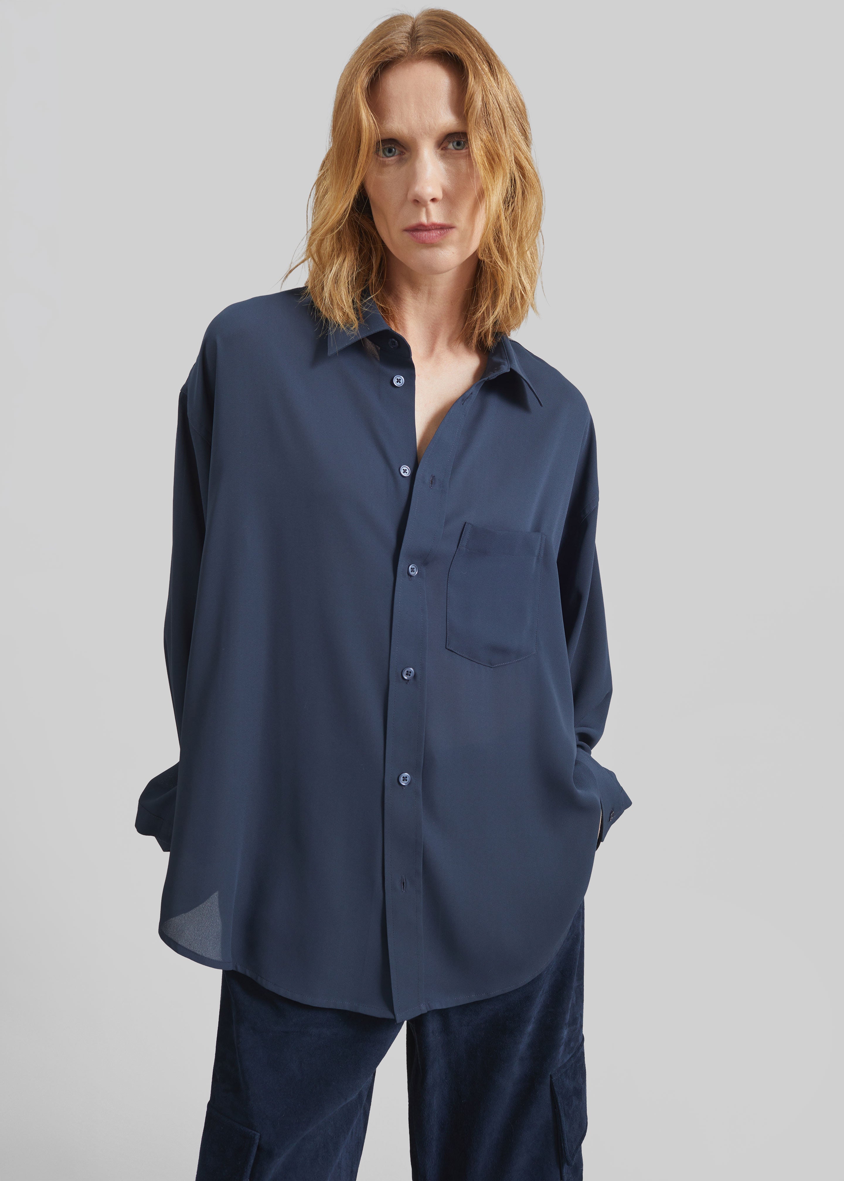 Rema Shirt - Slate Blue - 4