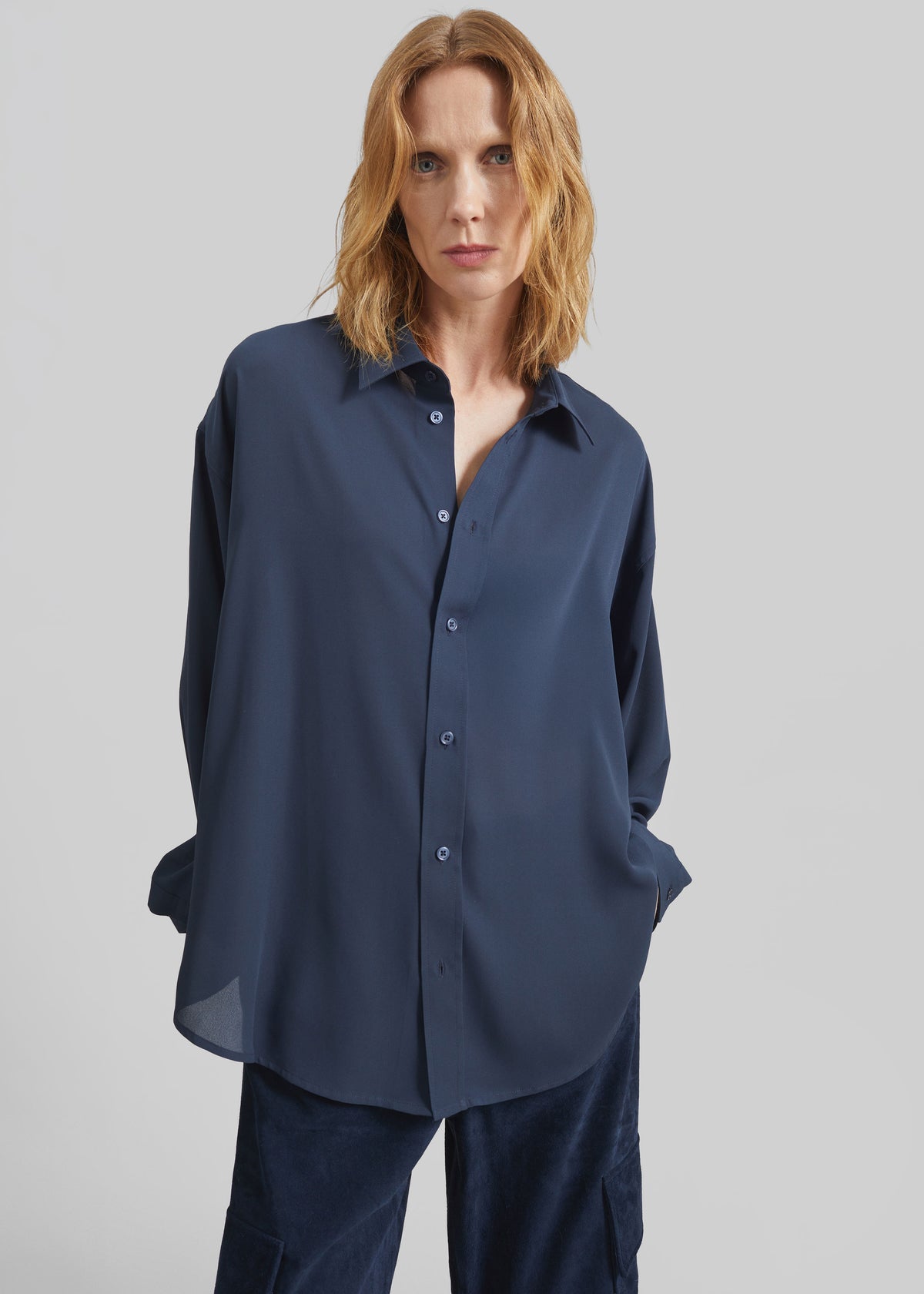 Chemise Rema - Bleu ardoise