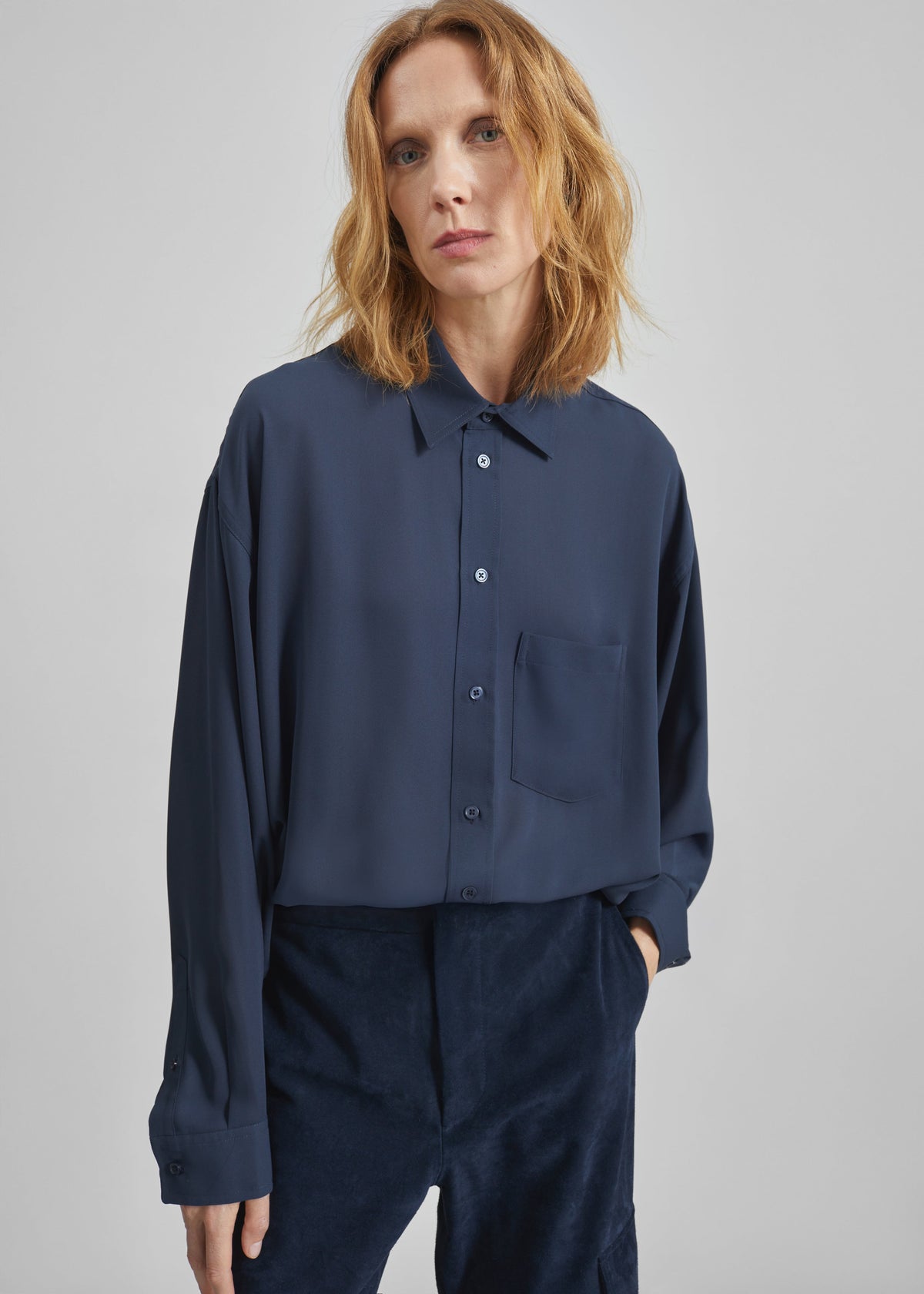 Rema Shirt - Slate Blue - 5