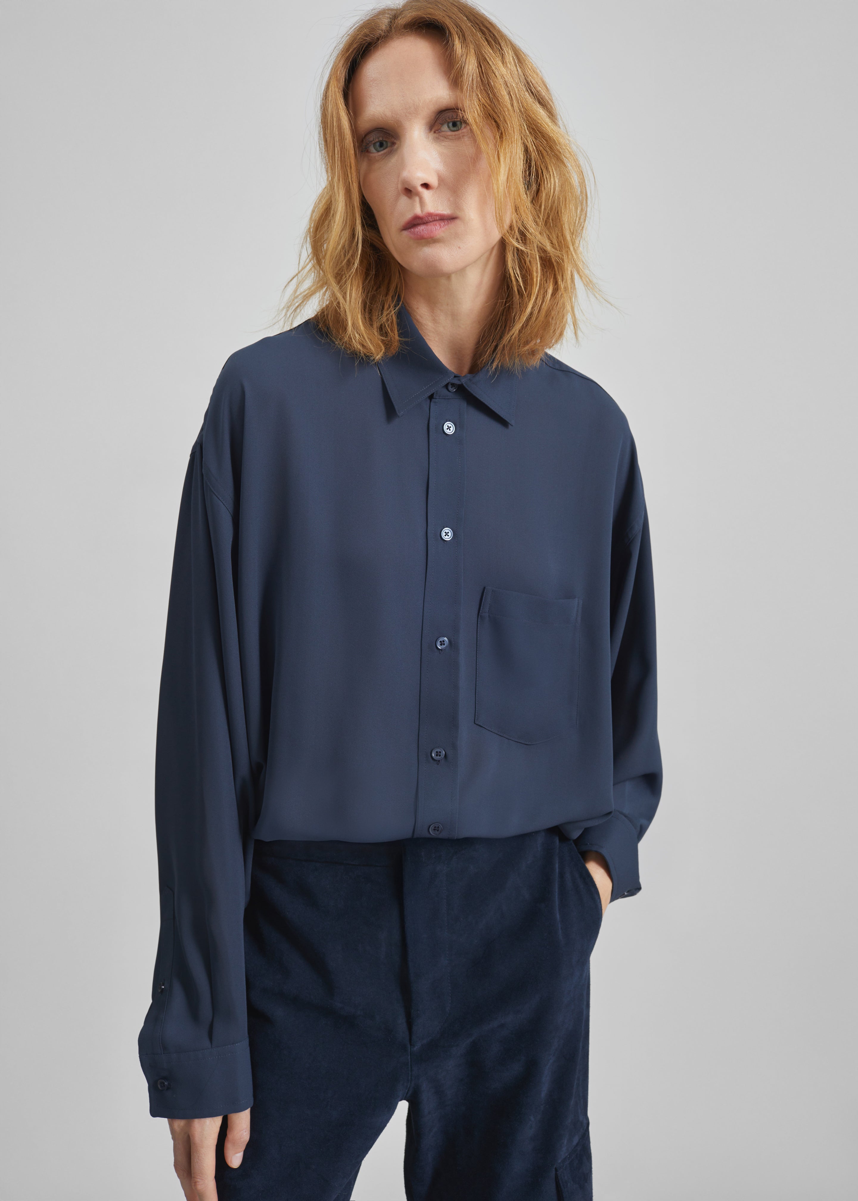 Rema Shirt - Slate Blue - 5