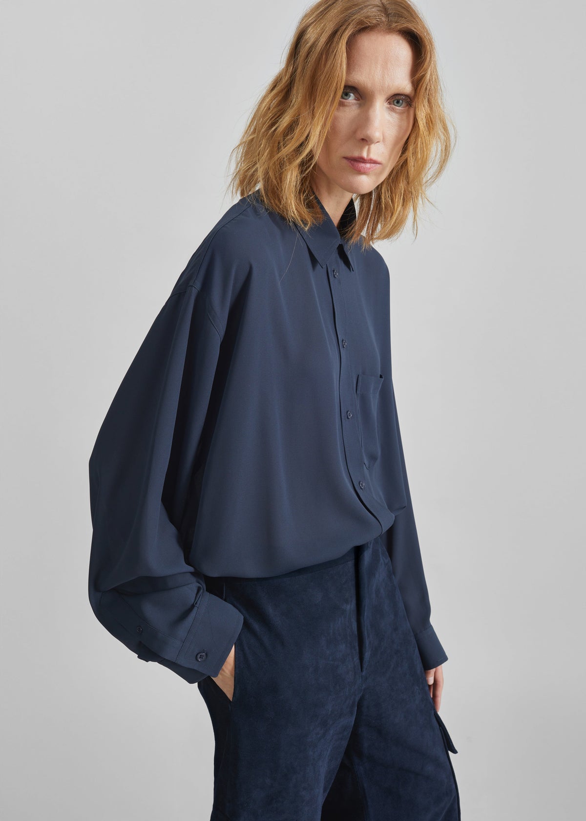 Rema Shirt - Slate Blue - 2