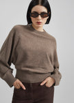 Remain Bat Sleeve Crewneck - Walnut
