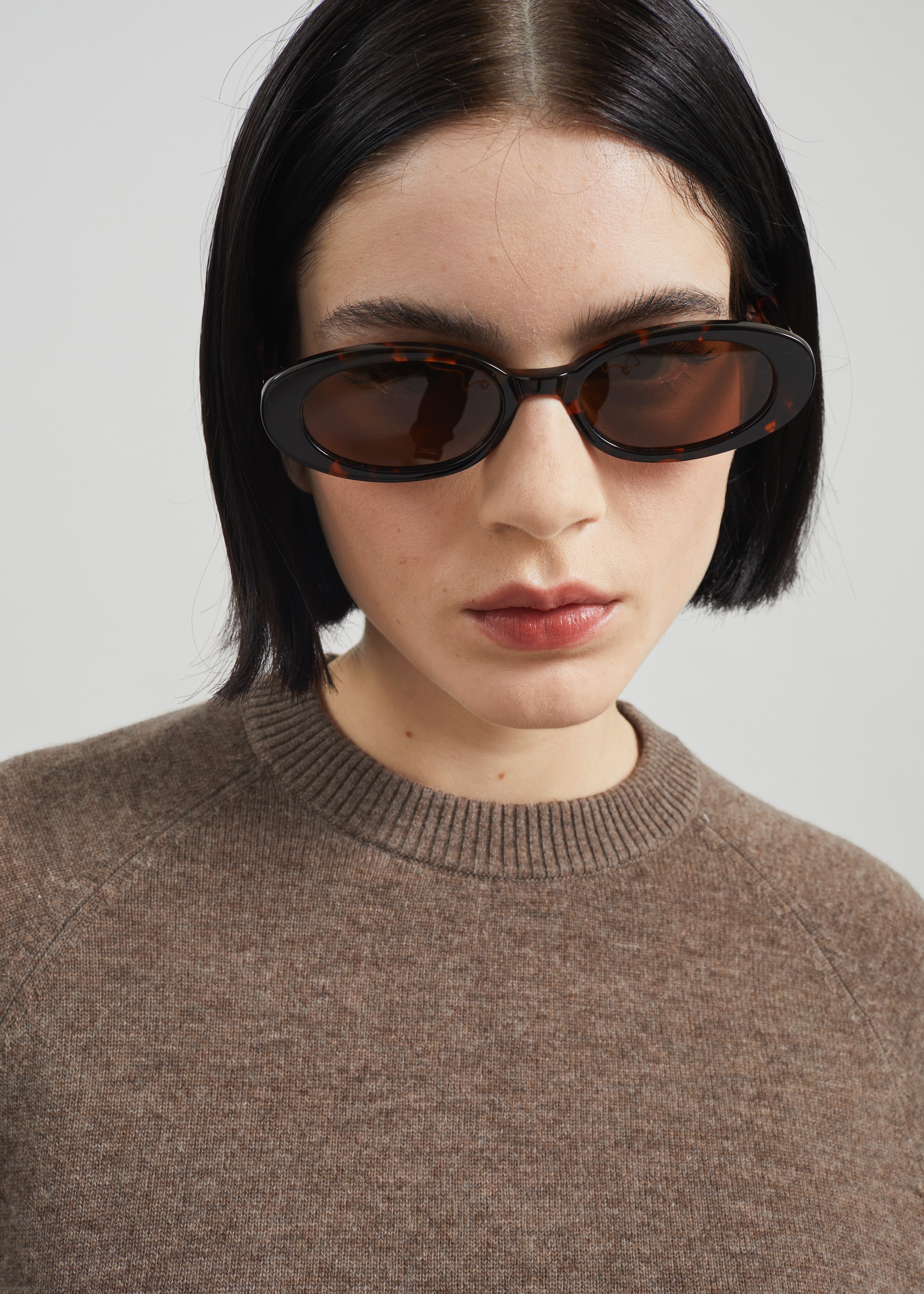 Remain Bat Sleeve Crewneck - Walnut - 2